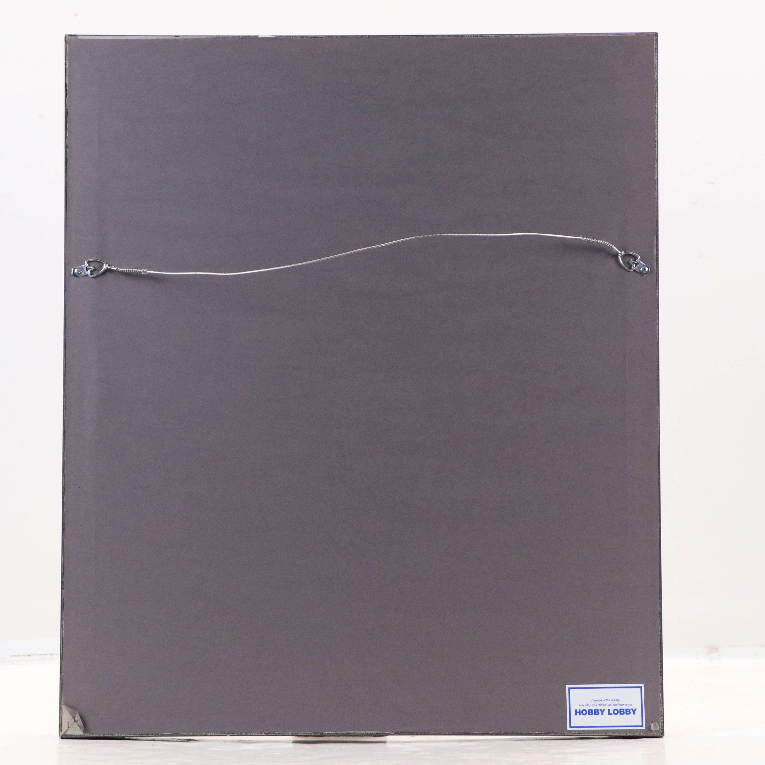 Paul Burns Giclée of Horse Racing Scene