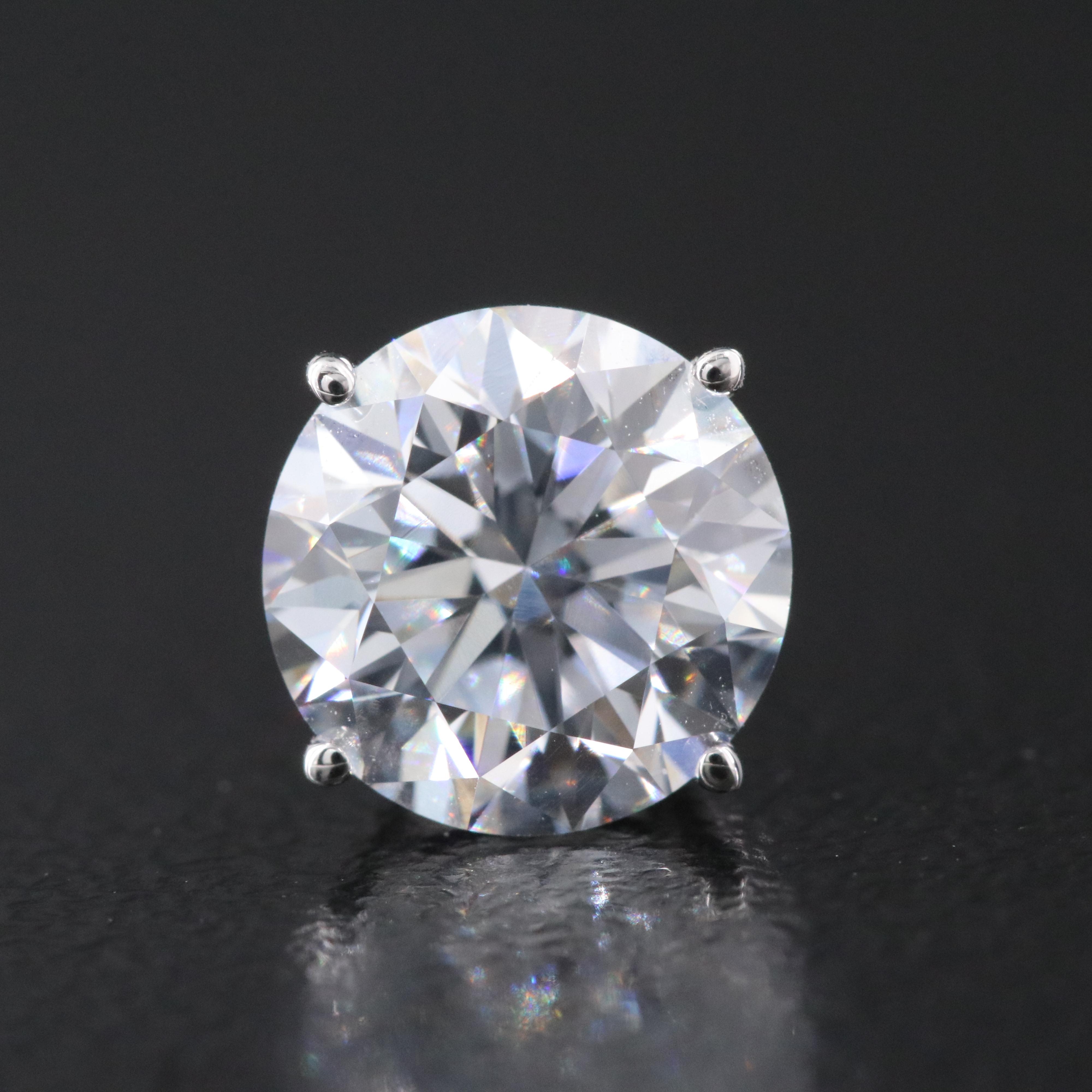 14K 3.10 CTW Lab Grown Diamond Stud Earrings