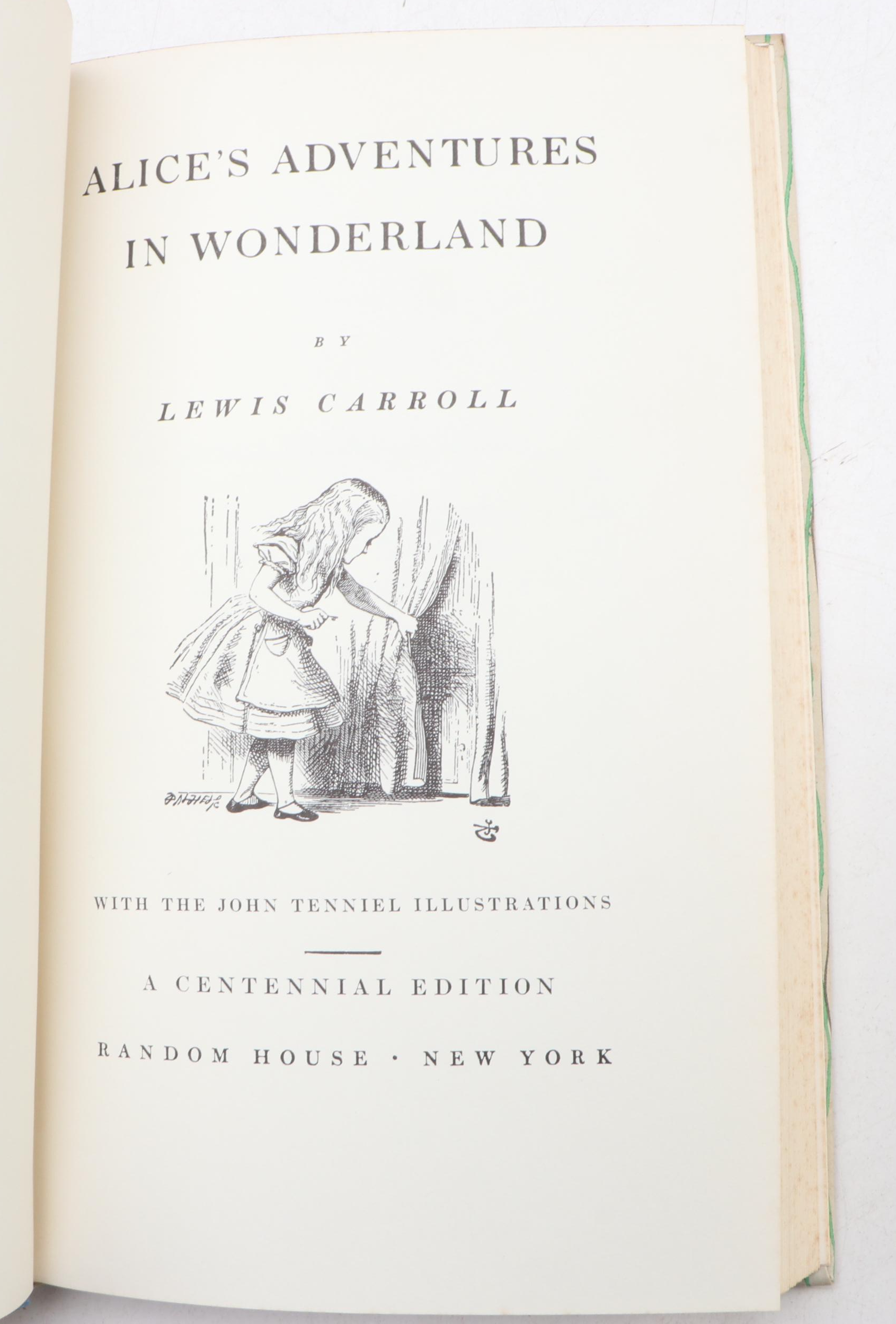 Centennial Edition "Alice in Wonderland" and "Through the Looking-Glass" Box Set