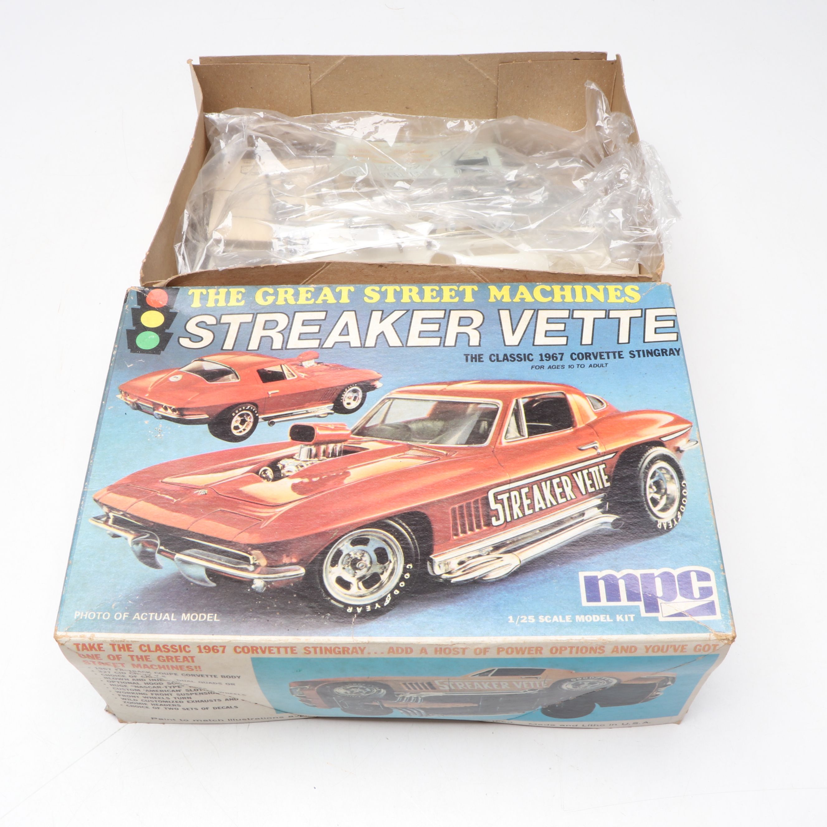 Hot Wheels Redline with Other Toy Cars and Model Kit