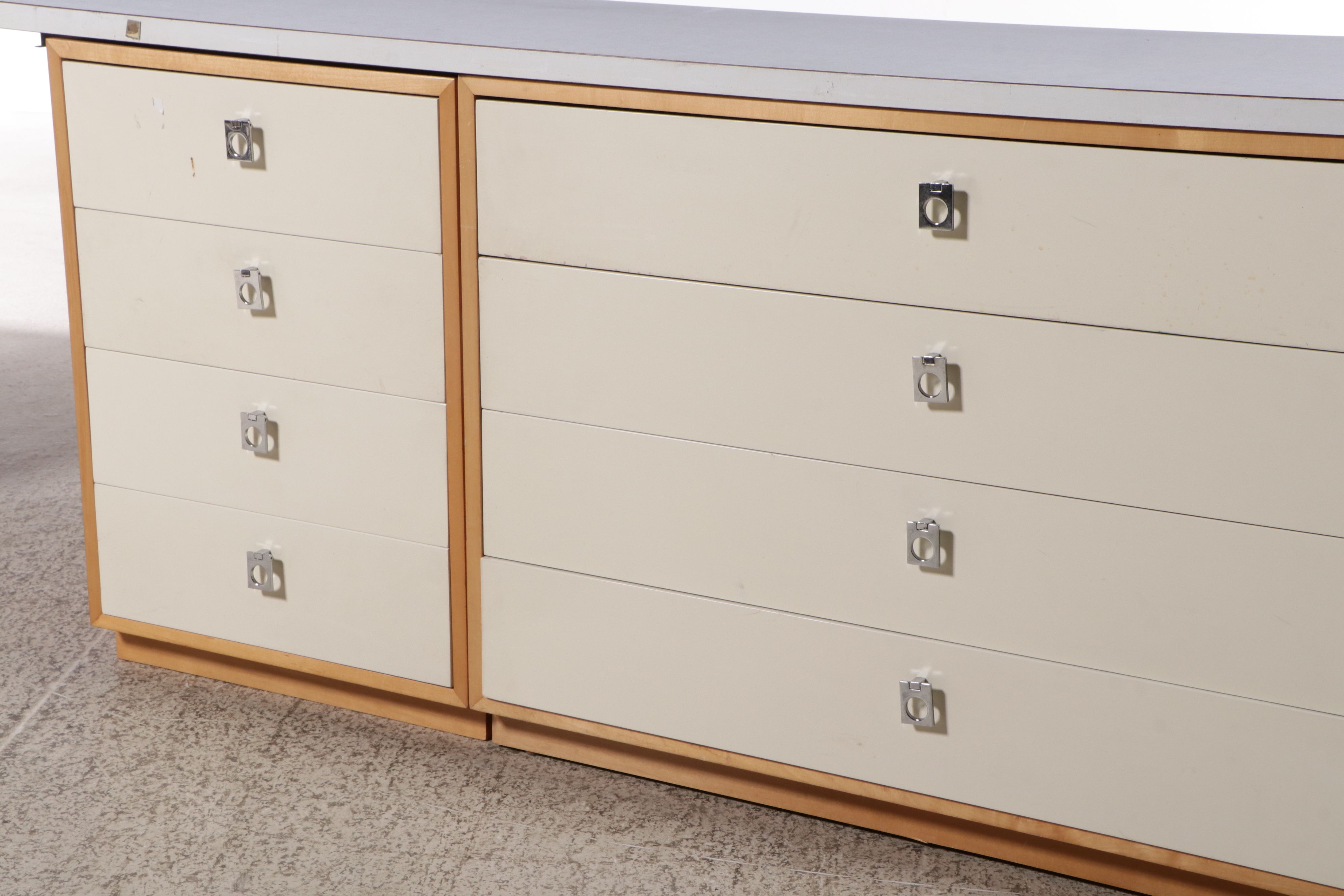 Jack Cartwright for Founders Mid Century Modern Style Birch and Laminate Desk