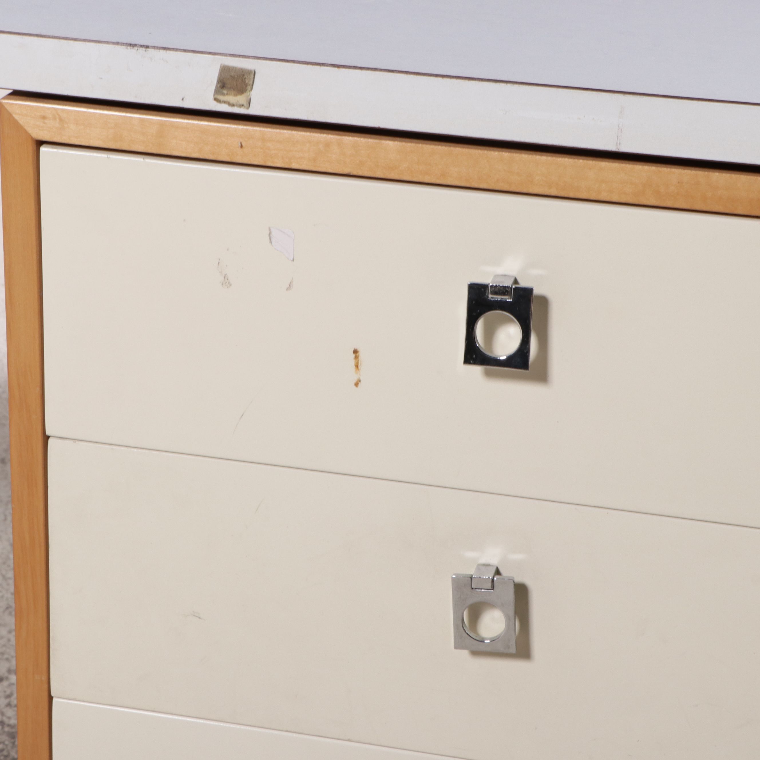 Jack Cartwright for Founders Mid Century Modern Style Birch and Laminate Desk