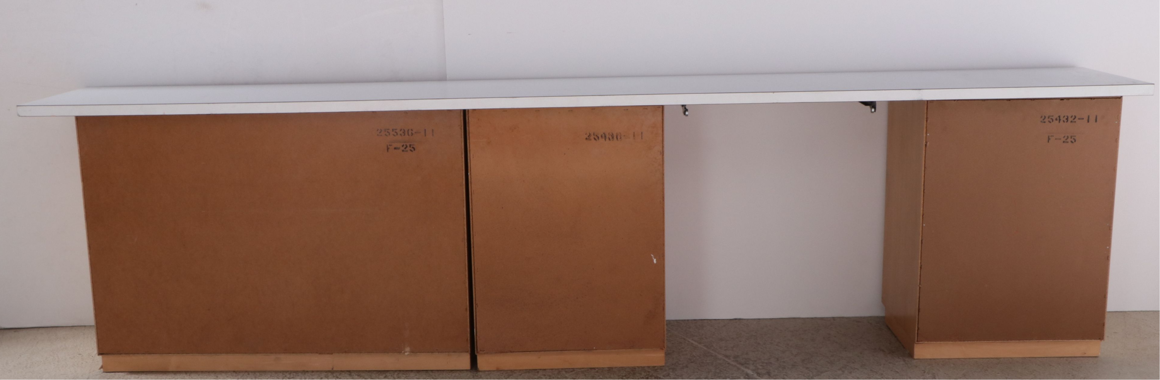 Jack Cartwright for Founders Mid Century Modern Style Birch and Laminate Desk