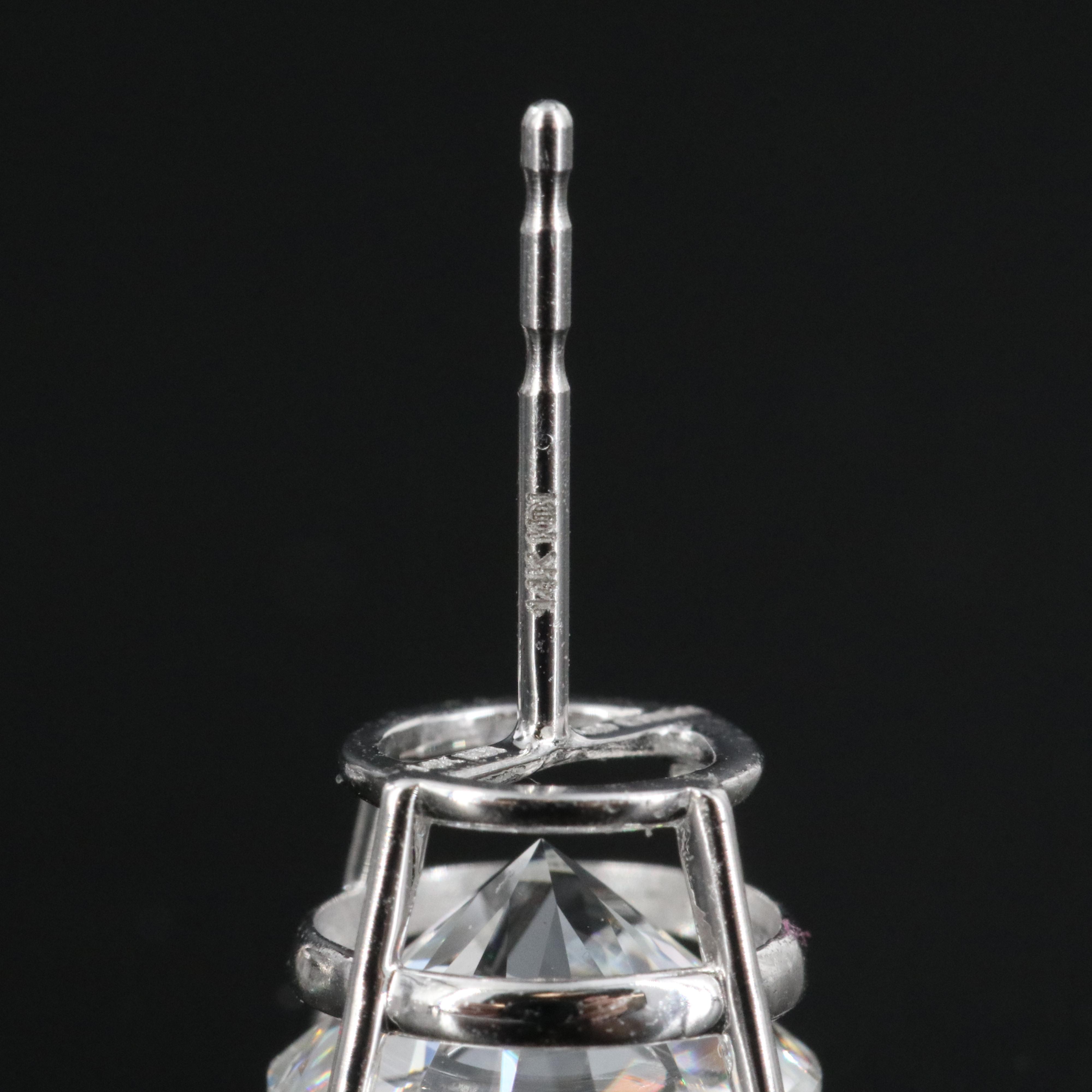 14K 4.00 CTW Lab Grown Diamond Stud Earrings