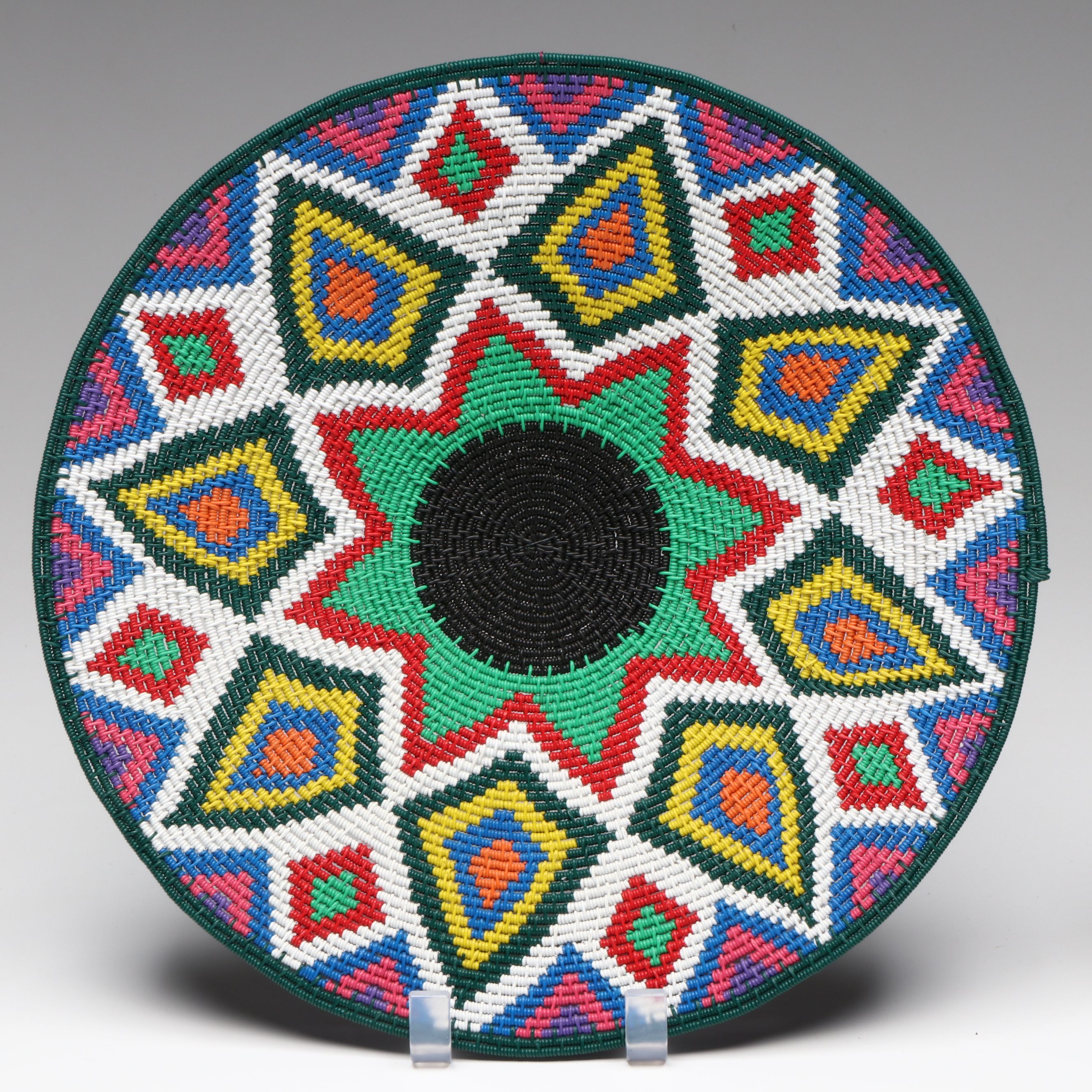 Mathombi Ntsheingase with Other Zulu Telephone Wire Baskets