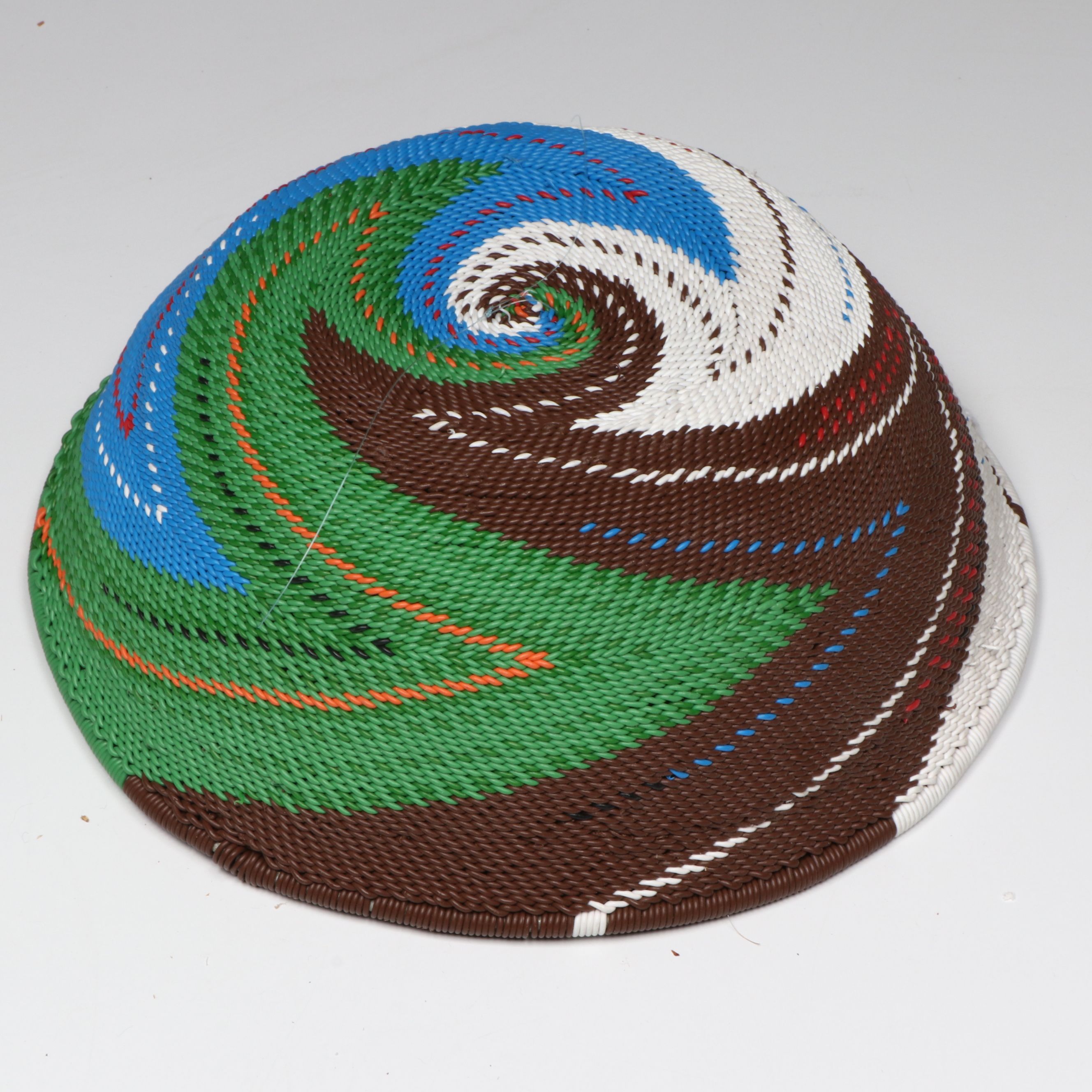 Mathombi Ntsheingase with Other Zulu Telephone Wire Baskets