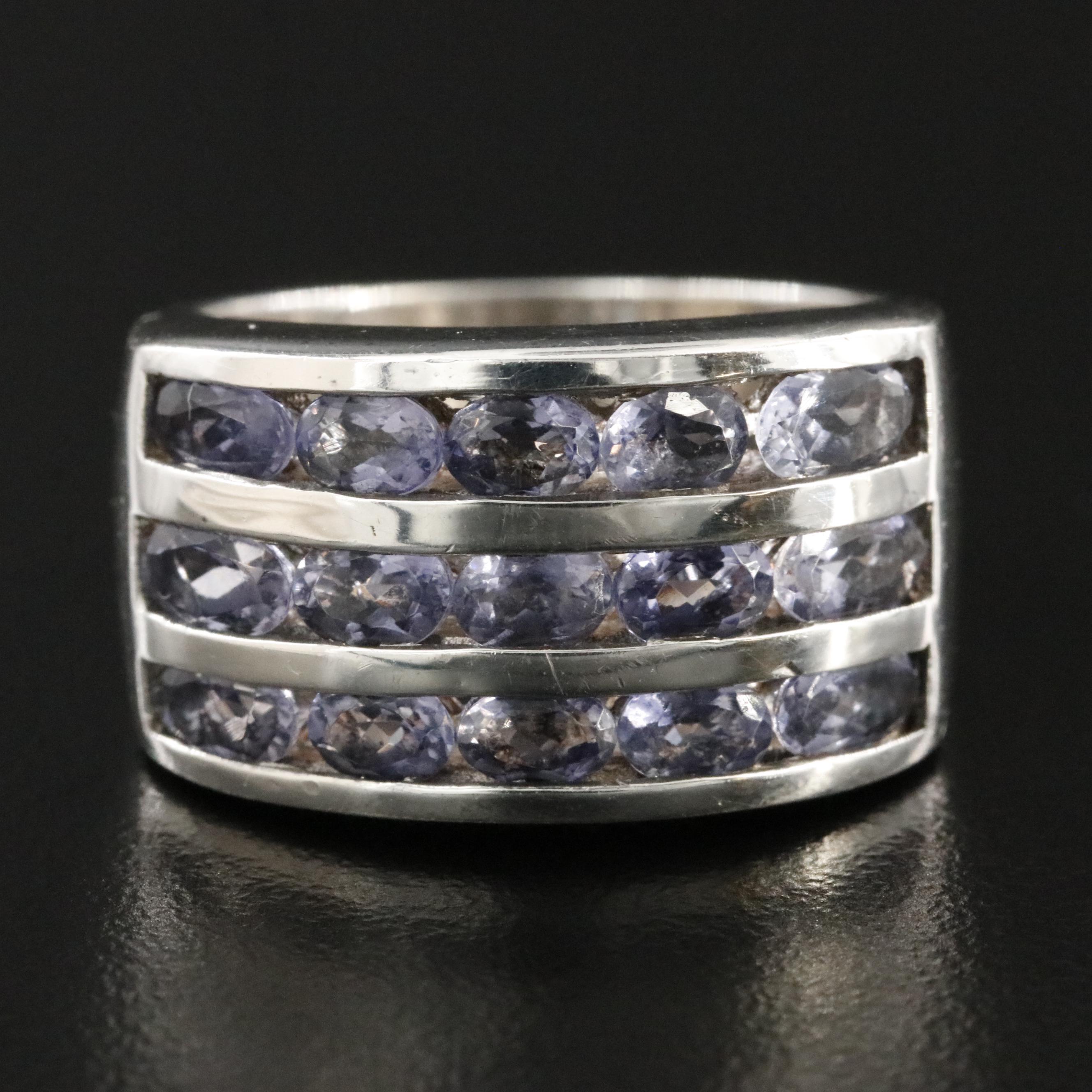 Sterling Tanzanite Ring