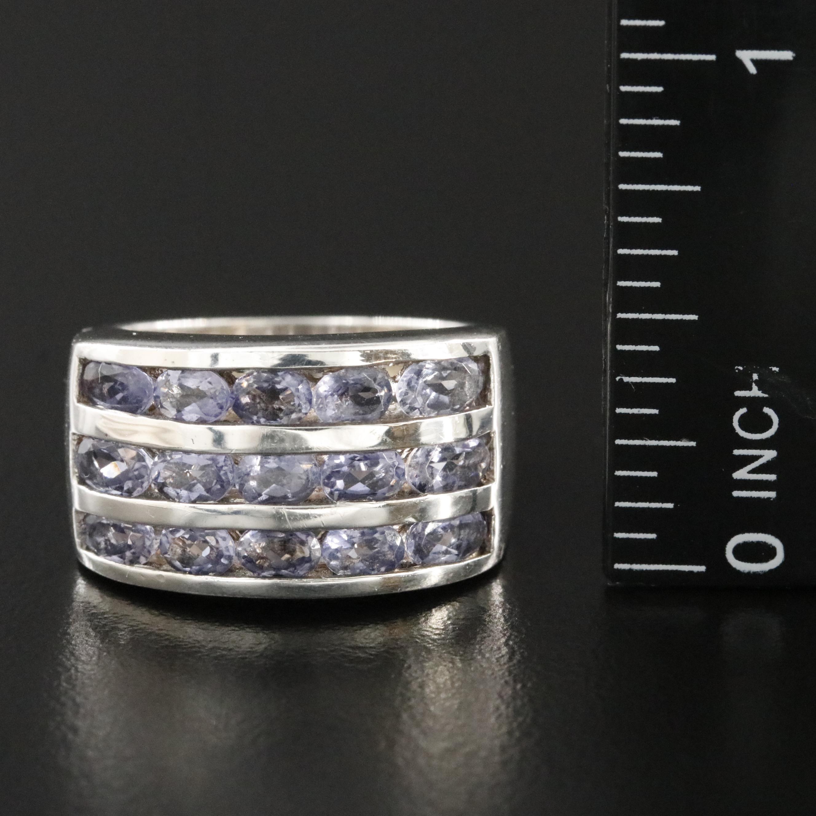 Sterling Tanzanite Ring