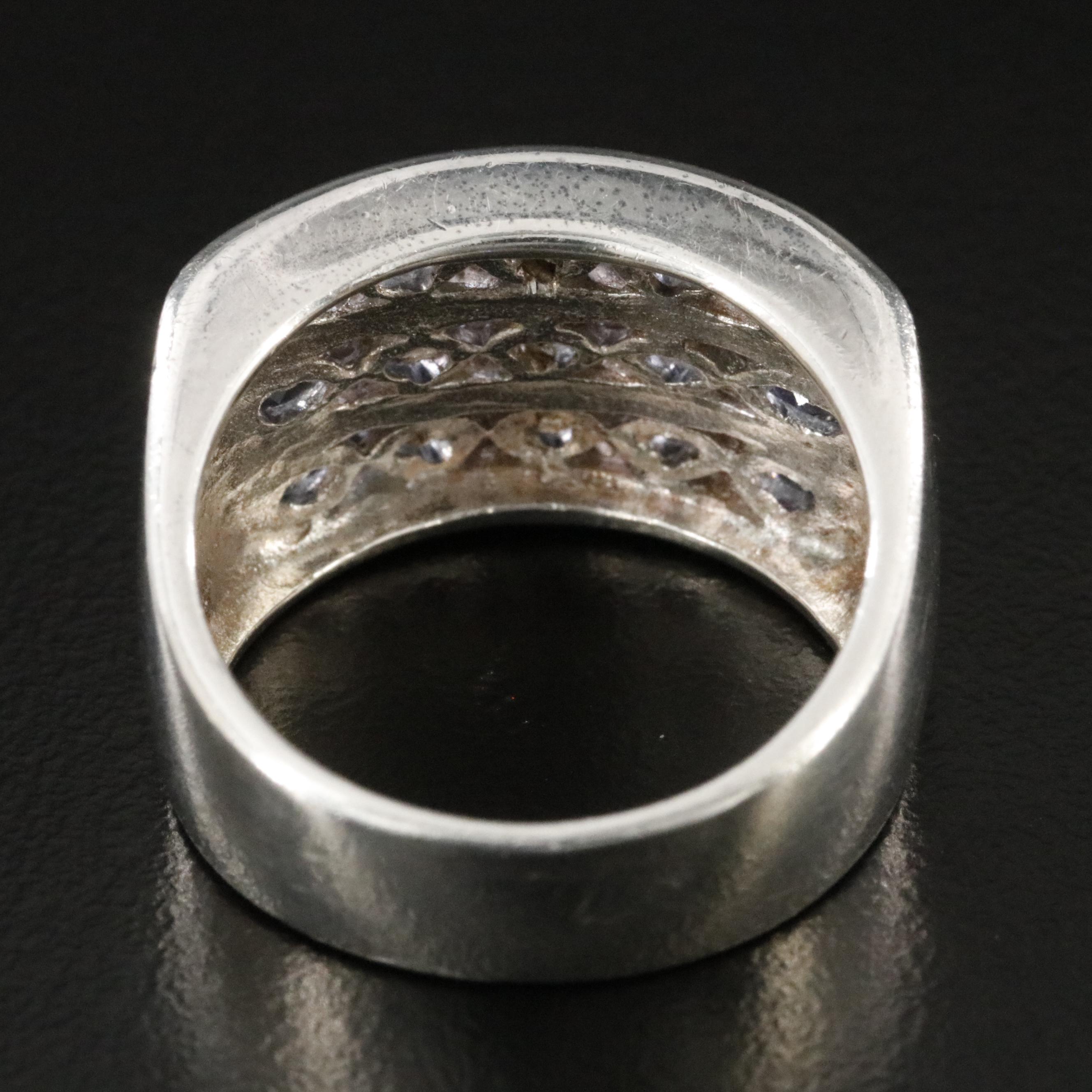 Sterling Tanzanite Ring