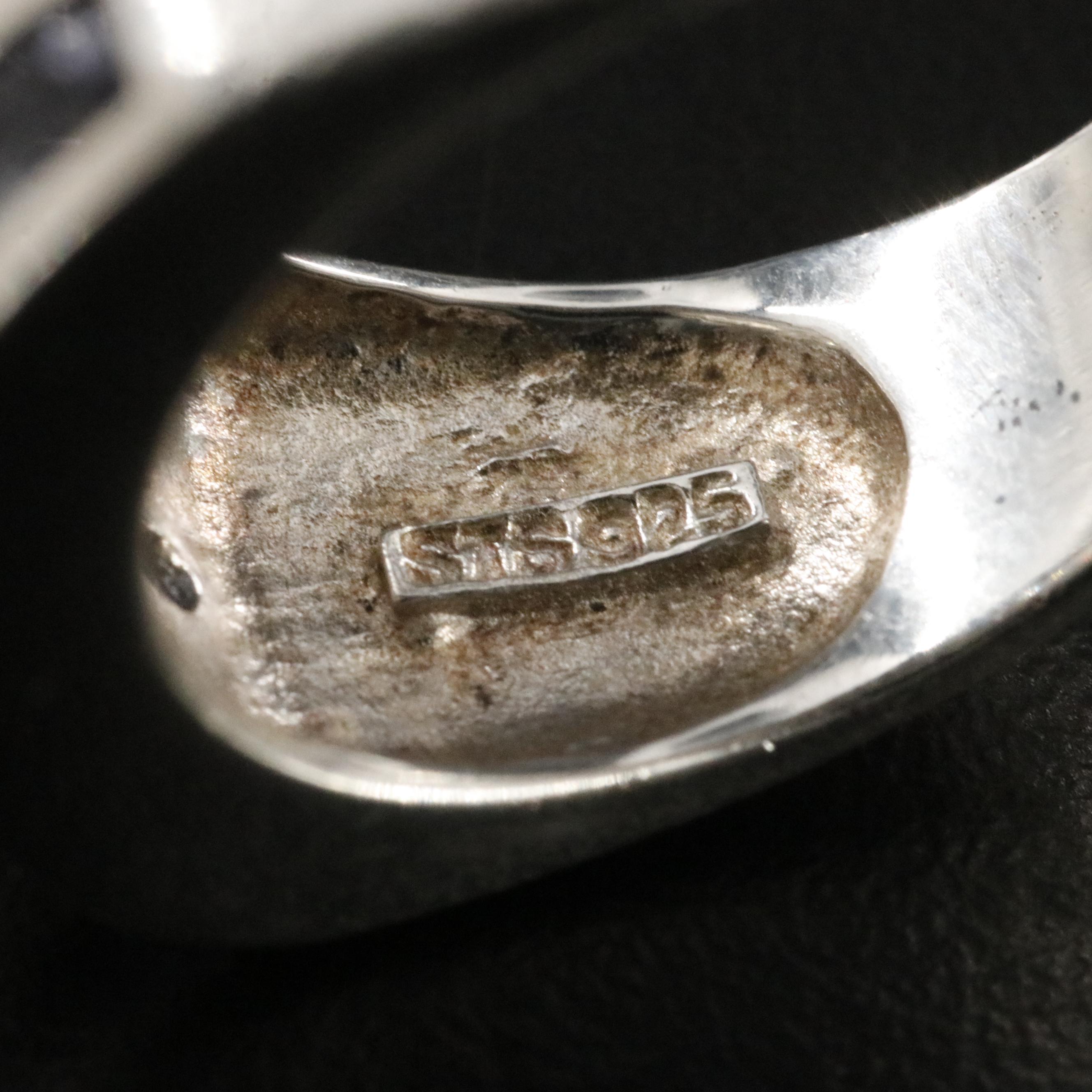 Sterling Tanzanite Ring