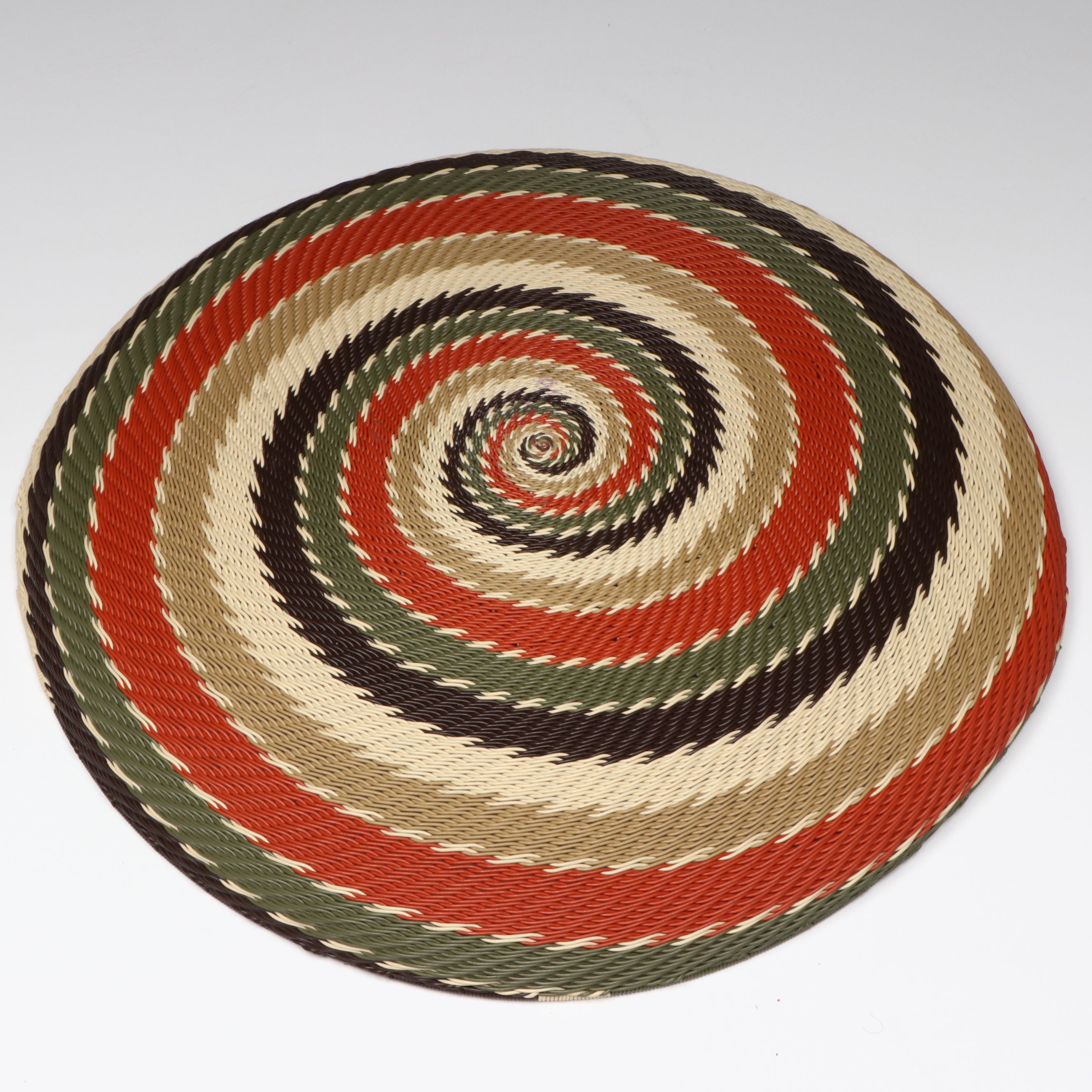 South African Zulu Peoples Telephone and Copper Wire Baskets