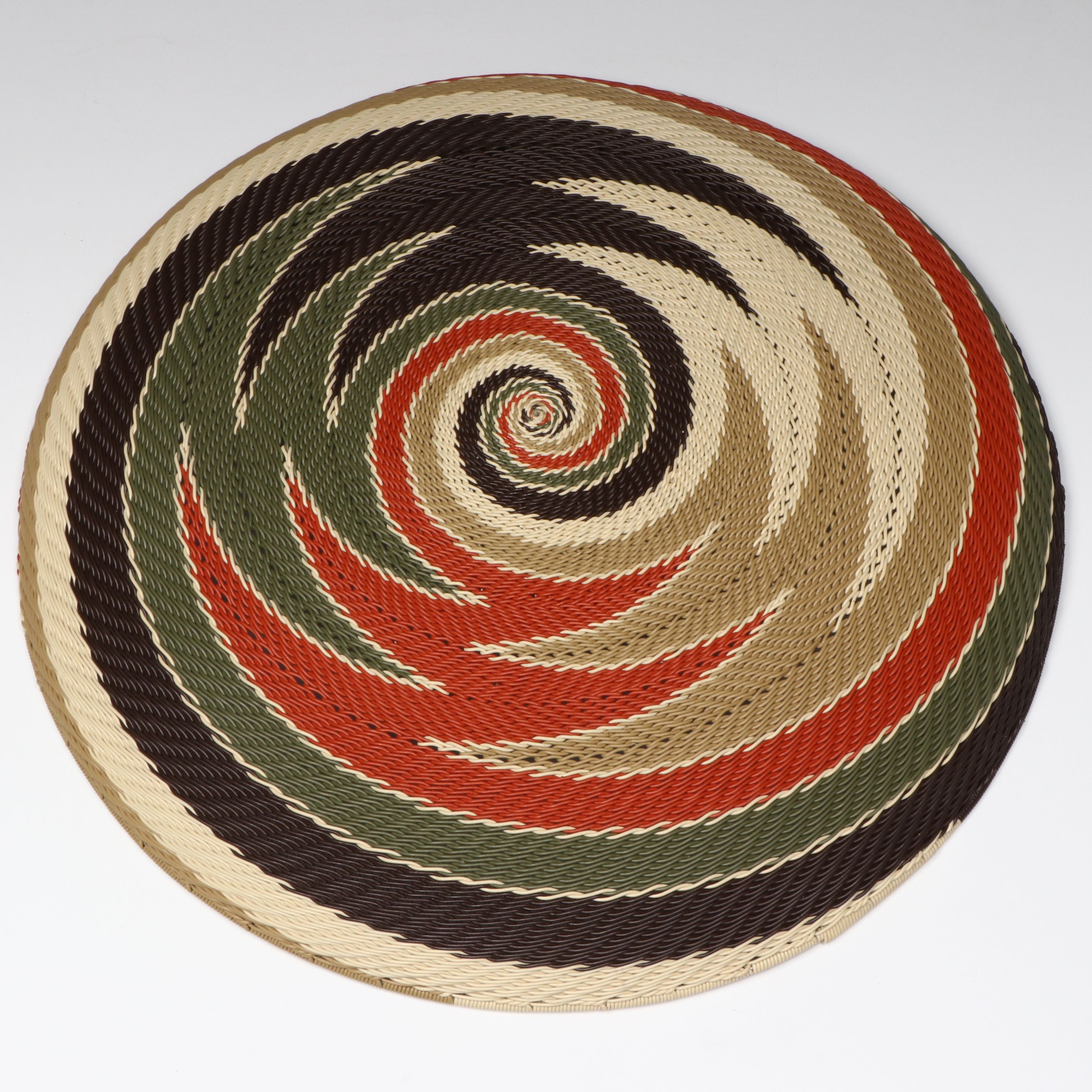 South African Zulu Peoples Telephone and Copper Wire Baskets