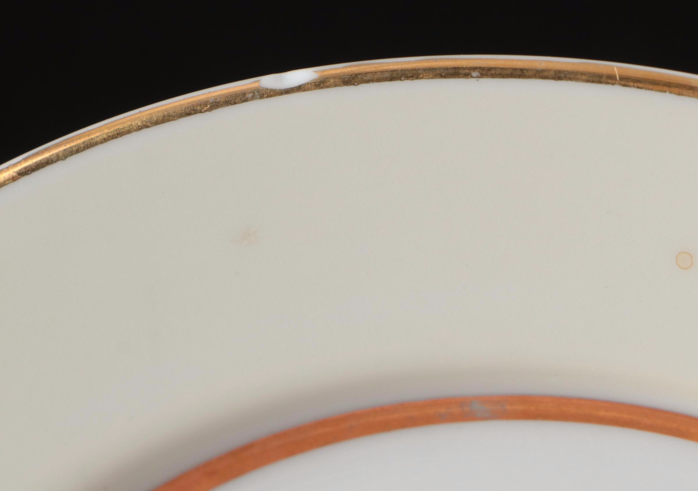 Mikado "Harmony" Porcelain Plates with Creamer and Sugar