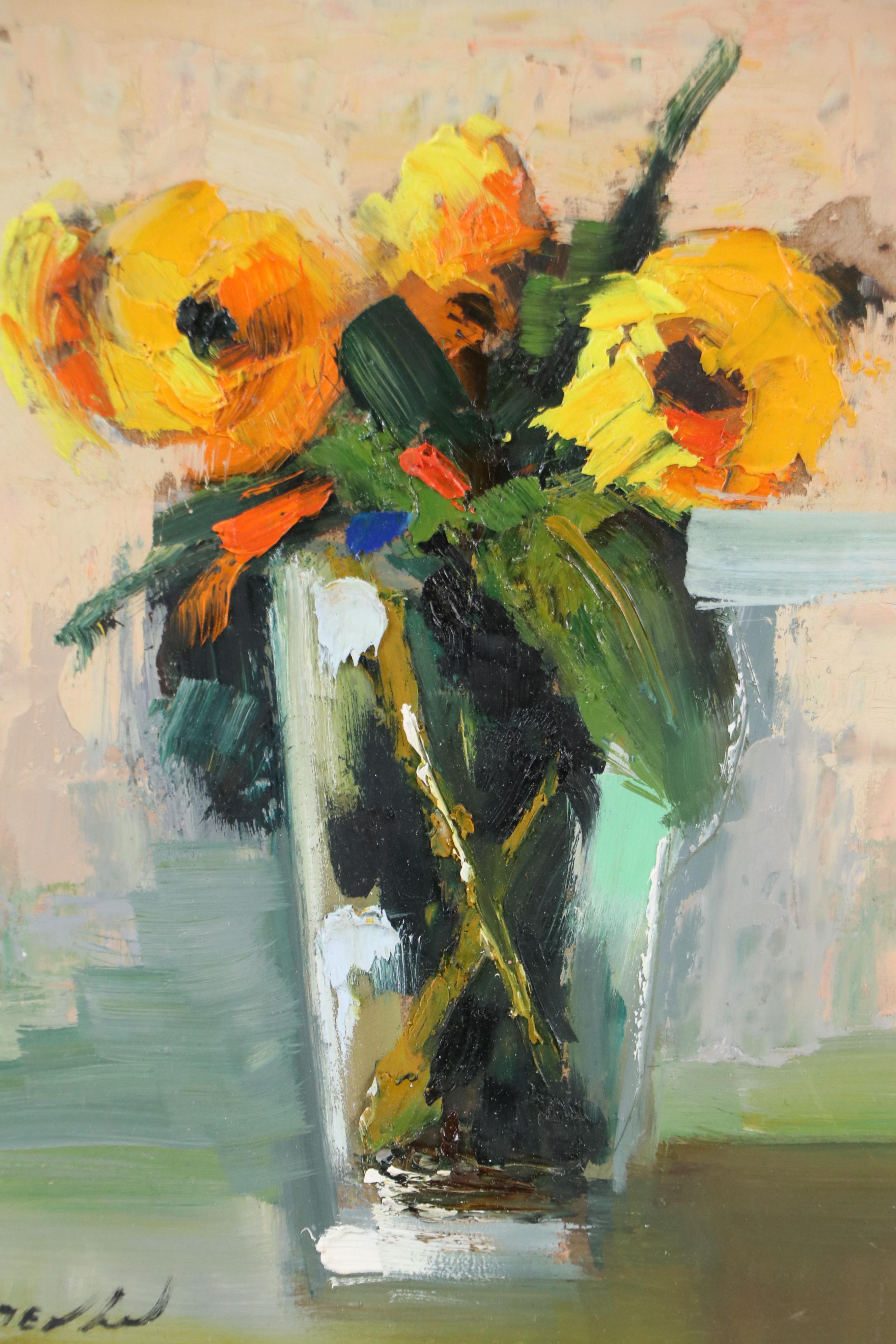 Natalie Demenko Floral Still Life Oil Painting, 2025