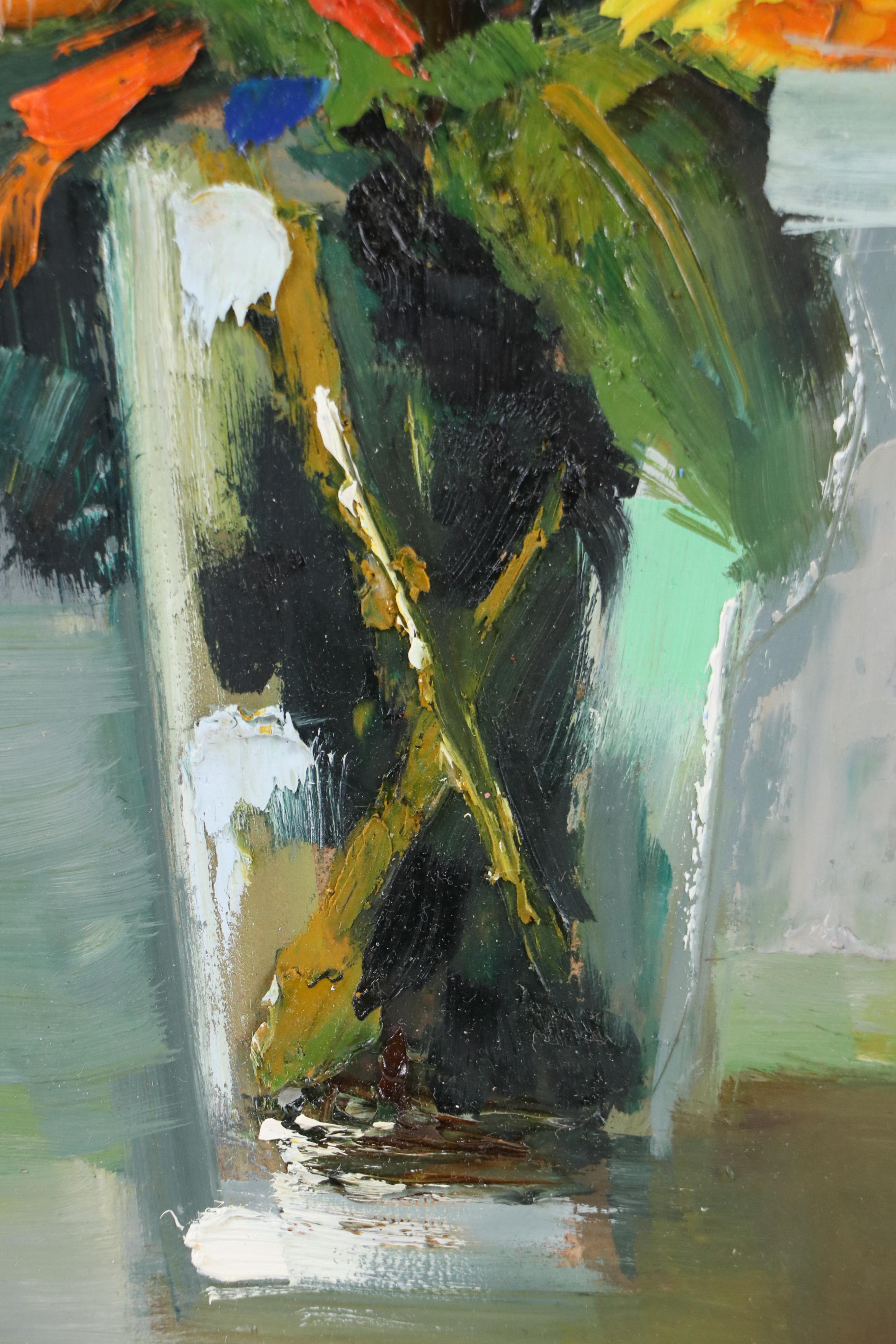 Natalie Demenko Floral Still Life Oil Painting, 2025