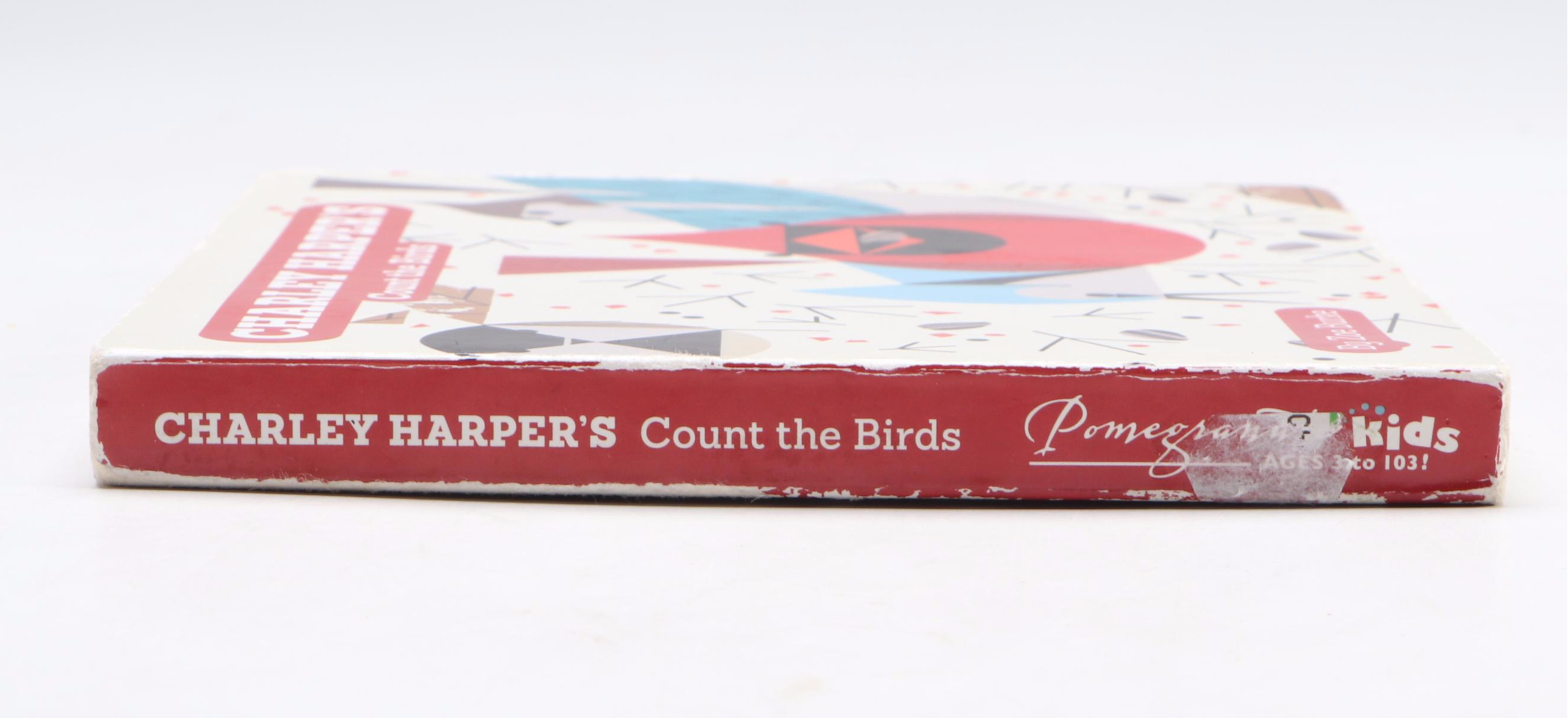 Illustrated "Charley Harper's Count the Birds" by Zoe Burke, 2016