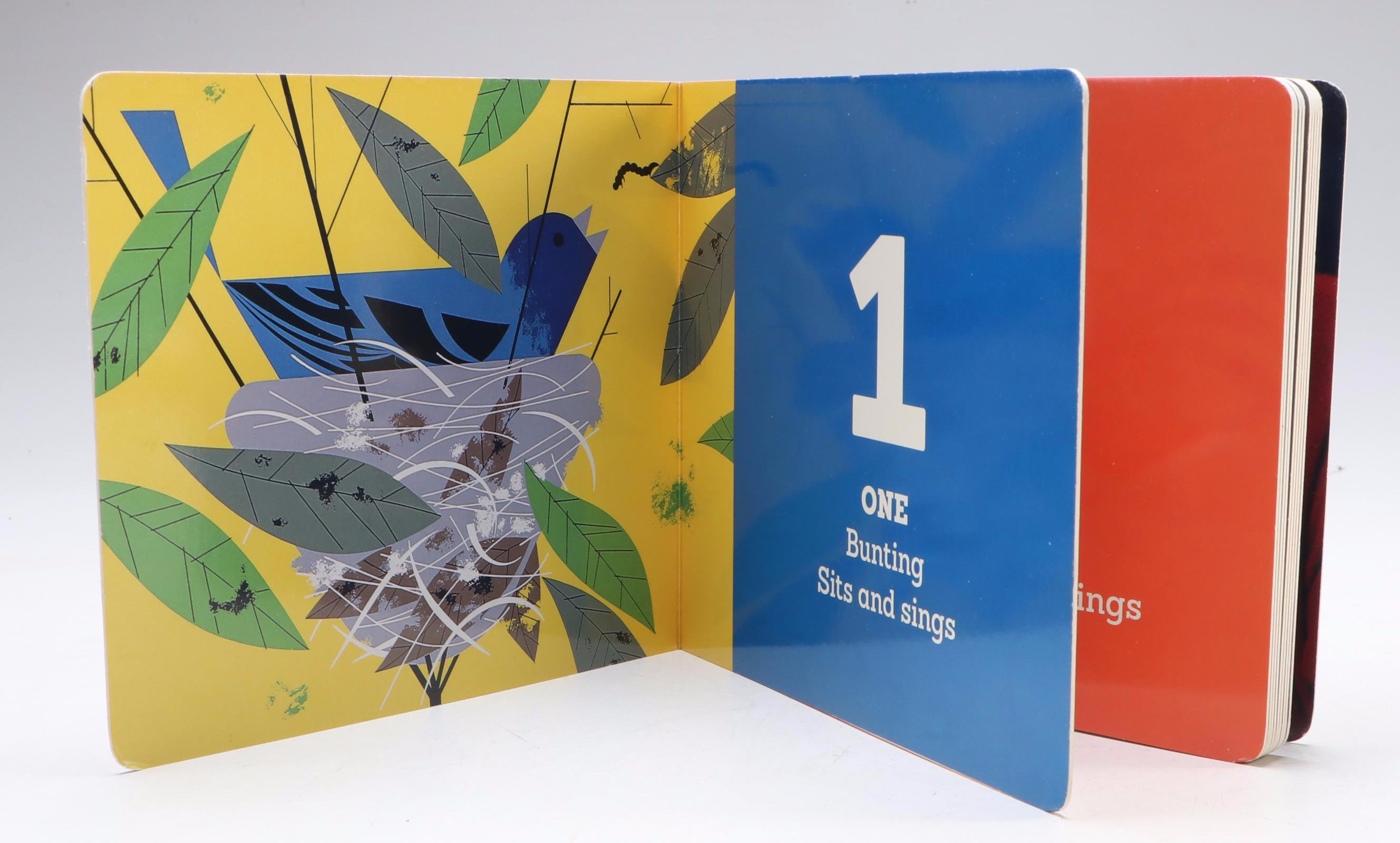 Illustrated "Charley Harper's Count the Birds" by Zoe Burke, 2016