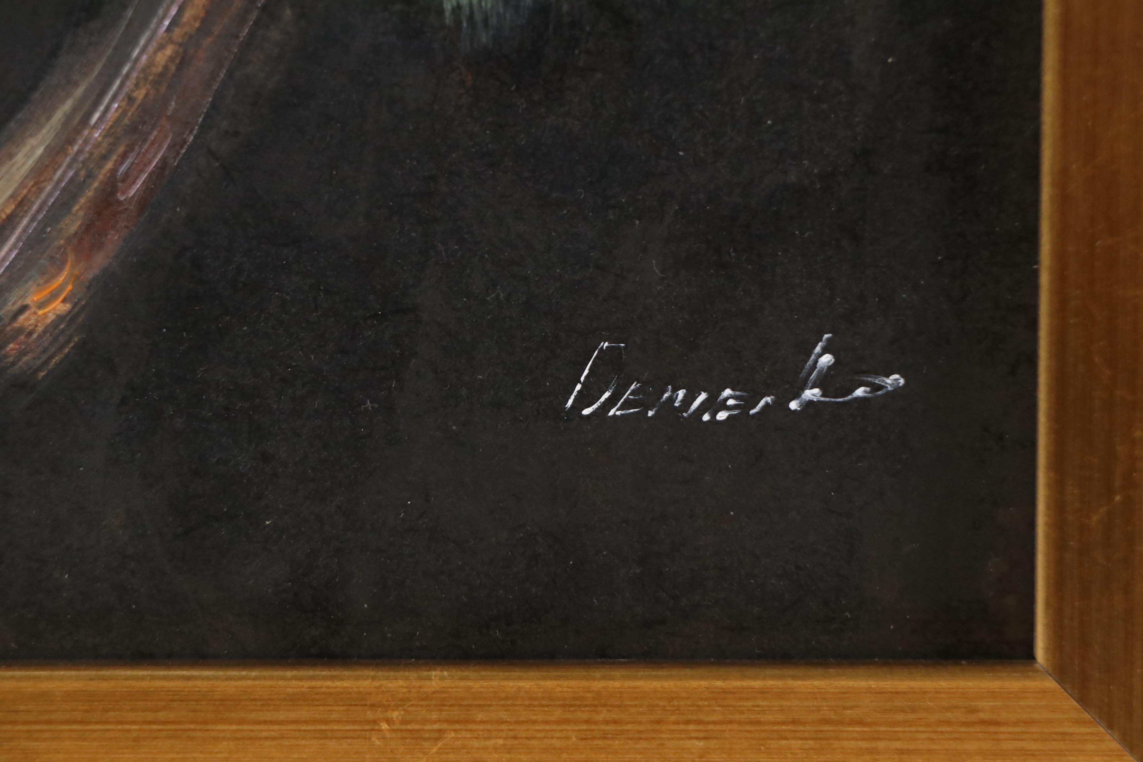 Natalie Demenko Oil Painting of a Hummingbird, 2025