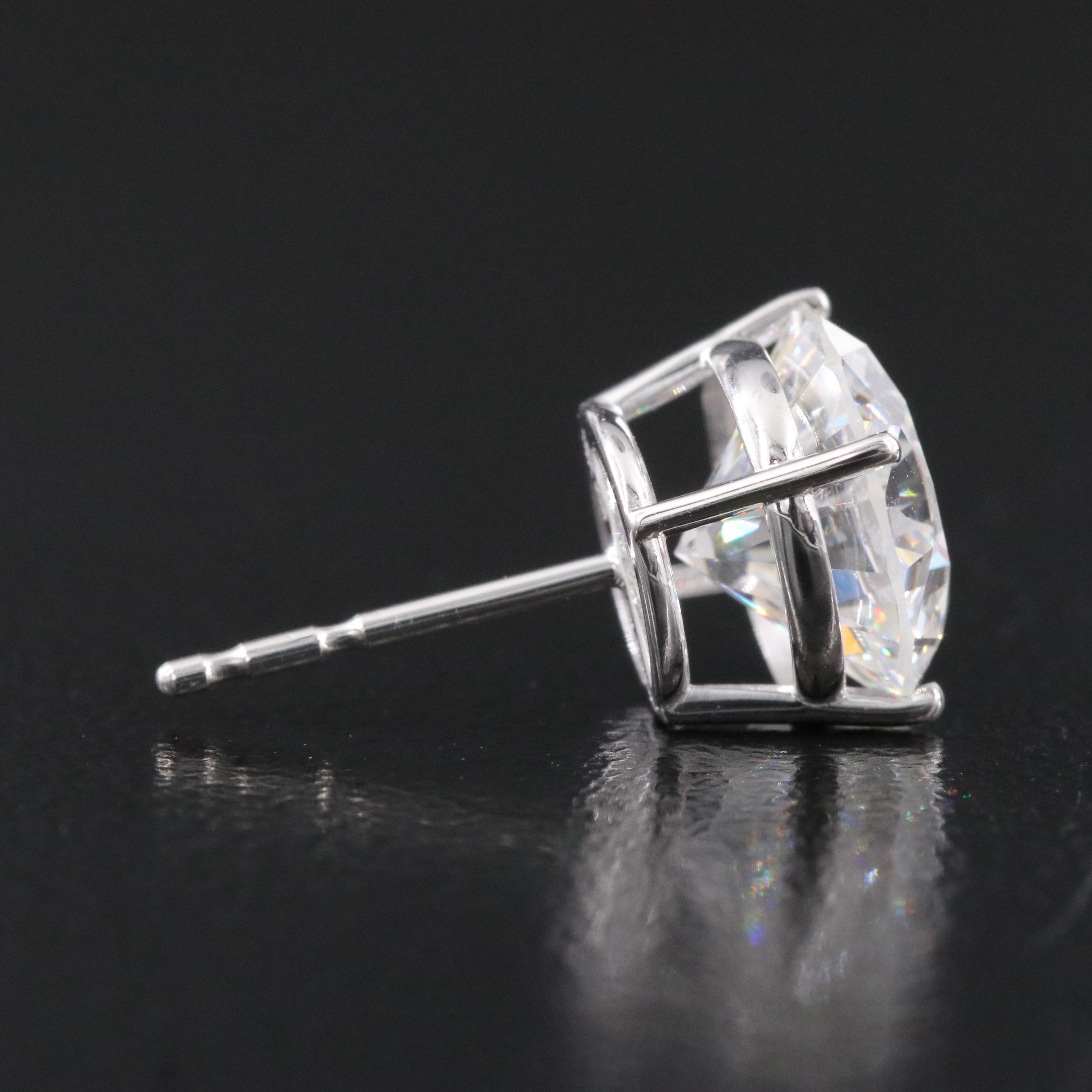 14K 4.00 CTW Lab Grown Diamond Stud Earrings