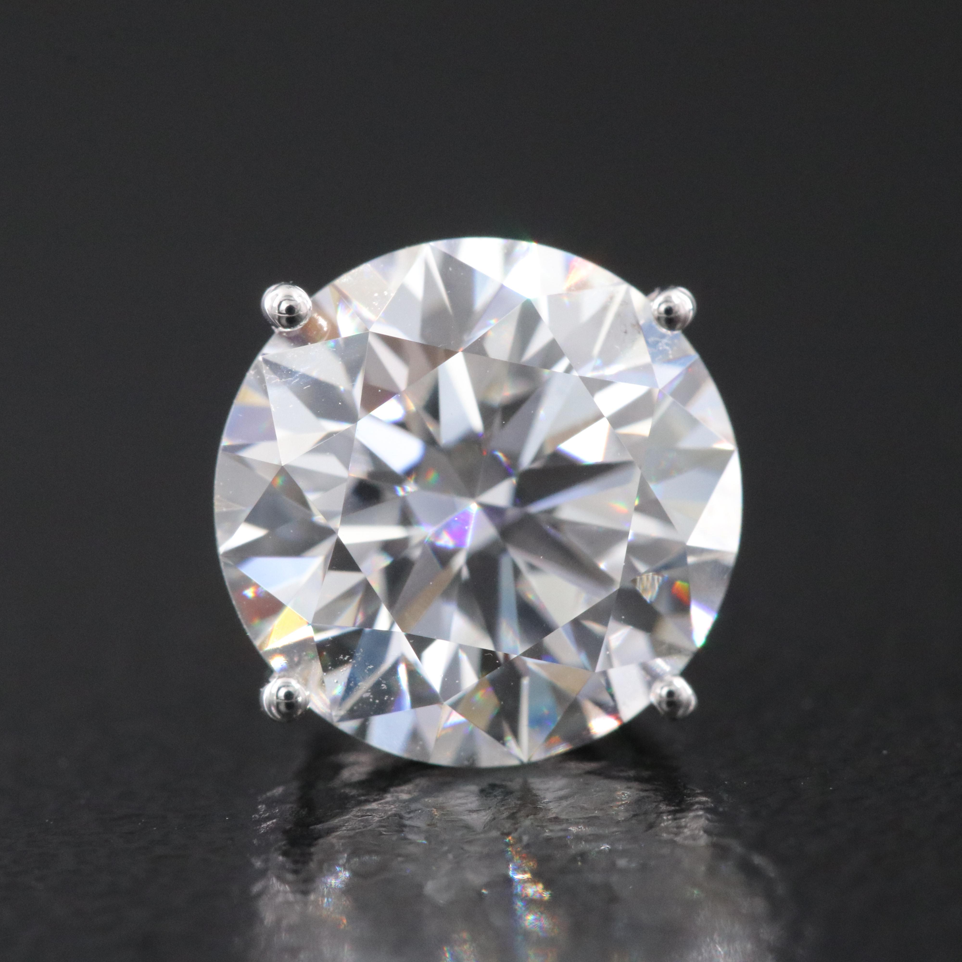 14K 4.00 CTW Lab Grown Diamond Stud Earrings