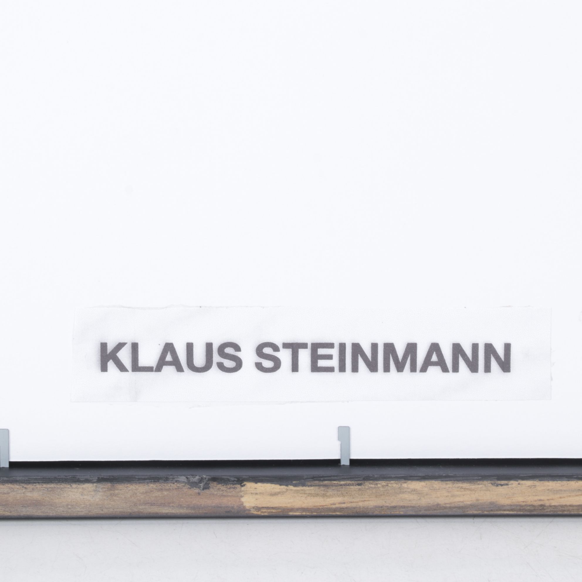 Klaus Steinmann Serigraph from Porfolio "Concrete Art," 1992