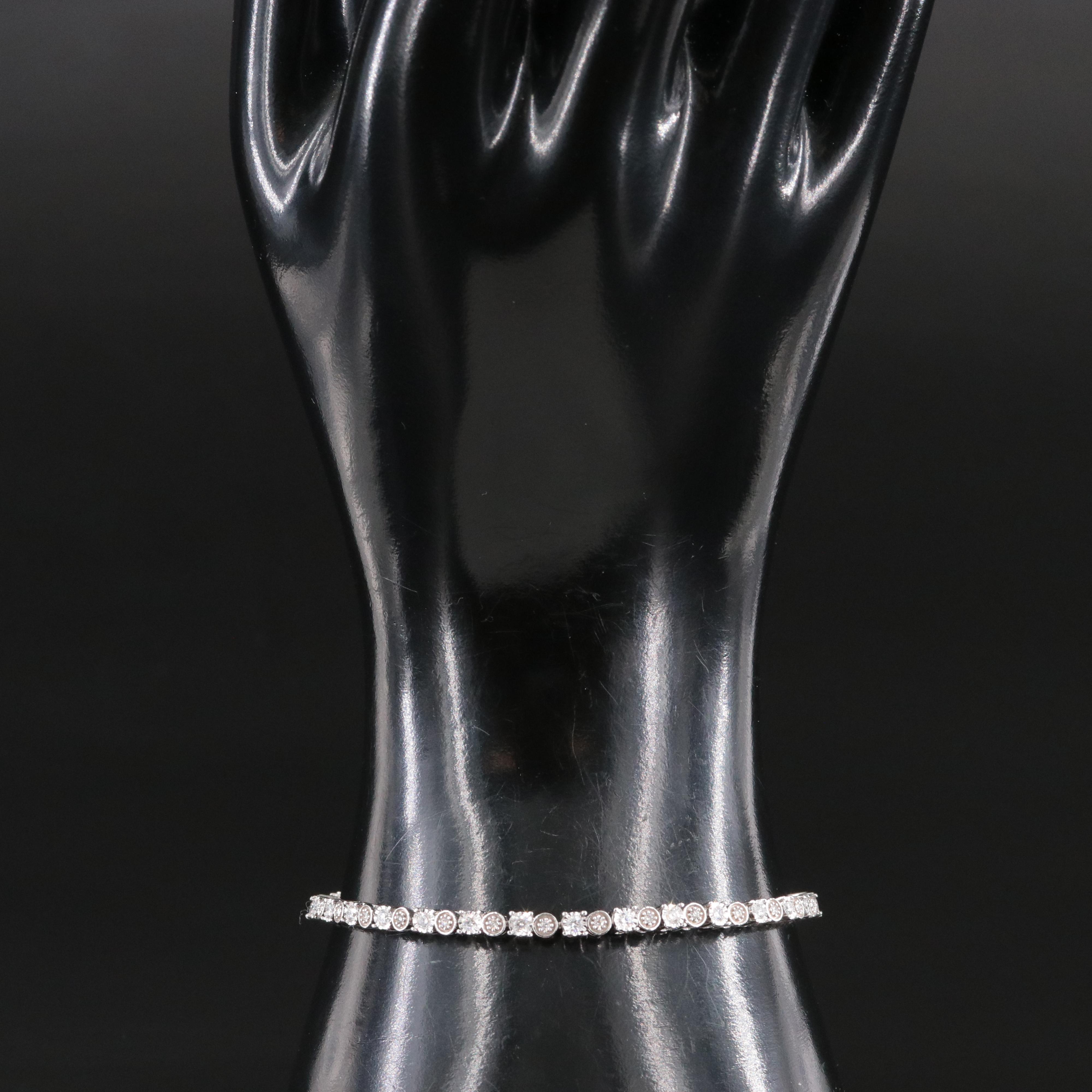 14K 1.02 CTW Diamond Line Bracelet