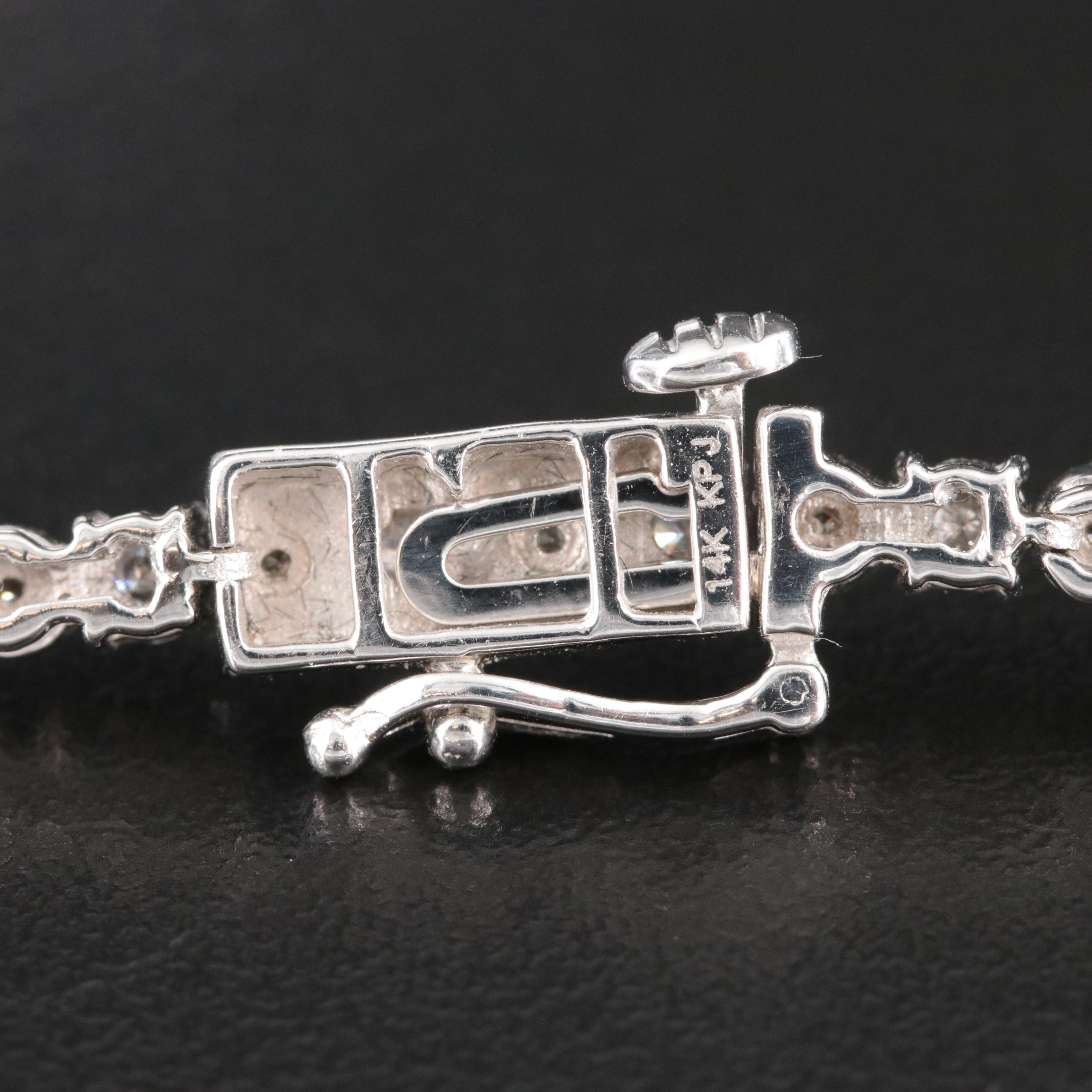 14K 1.02 CTW Diamond Line Bracelet
