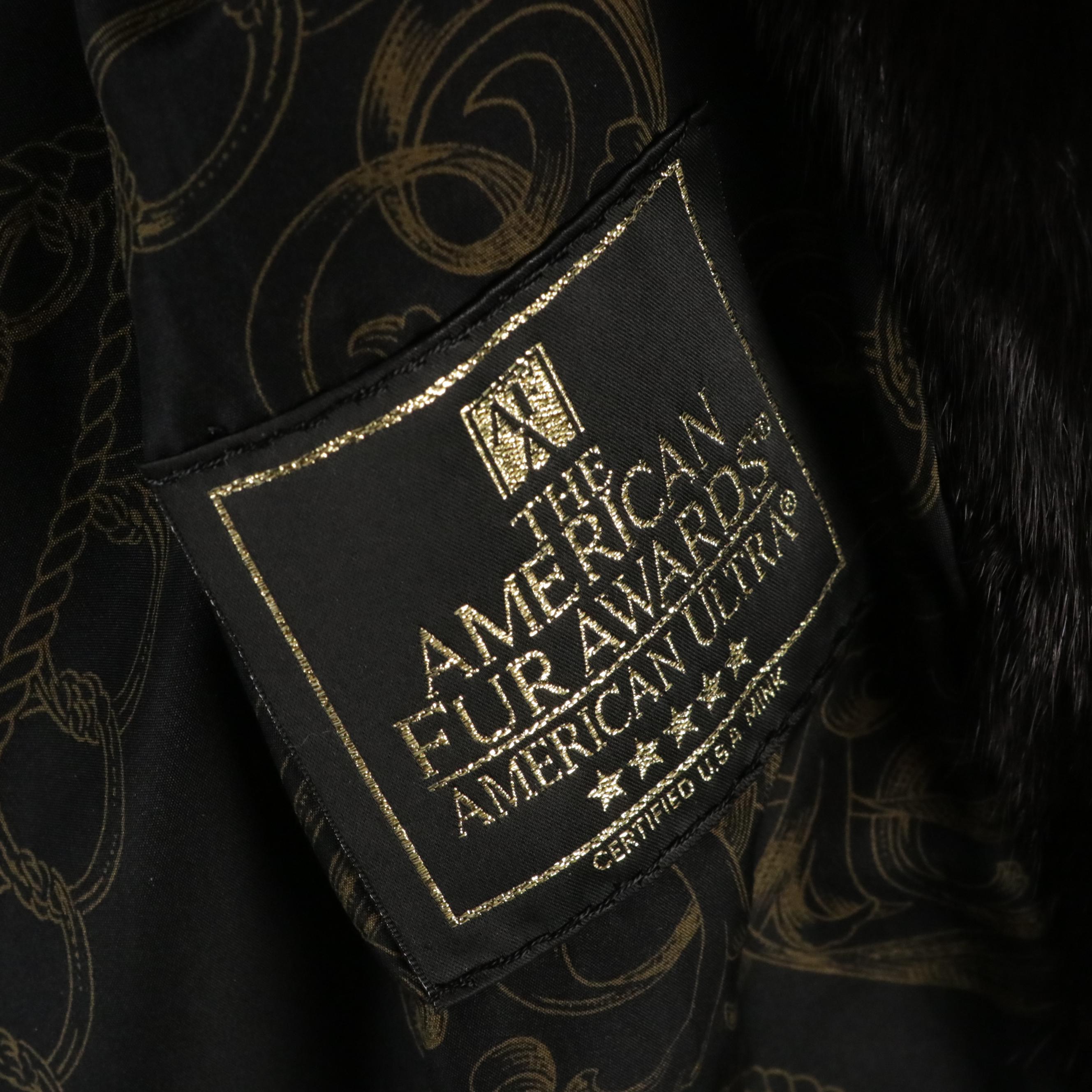 David Green American Fur Awards® American Ultra® Mink Fur Full-Length Coat