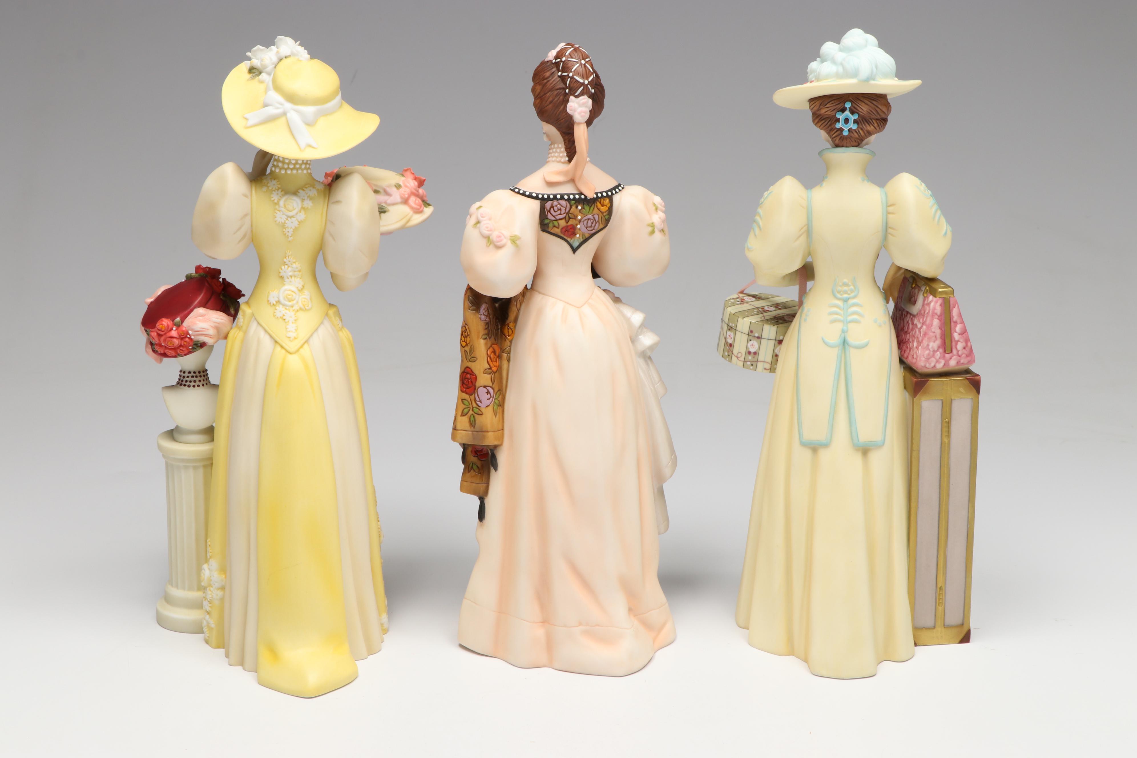 Avon President's Club "Albee Award" Porcelain Figures