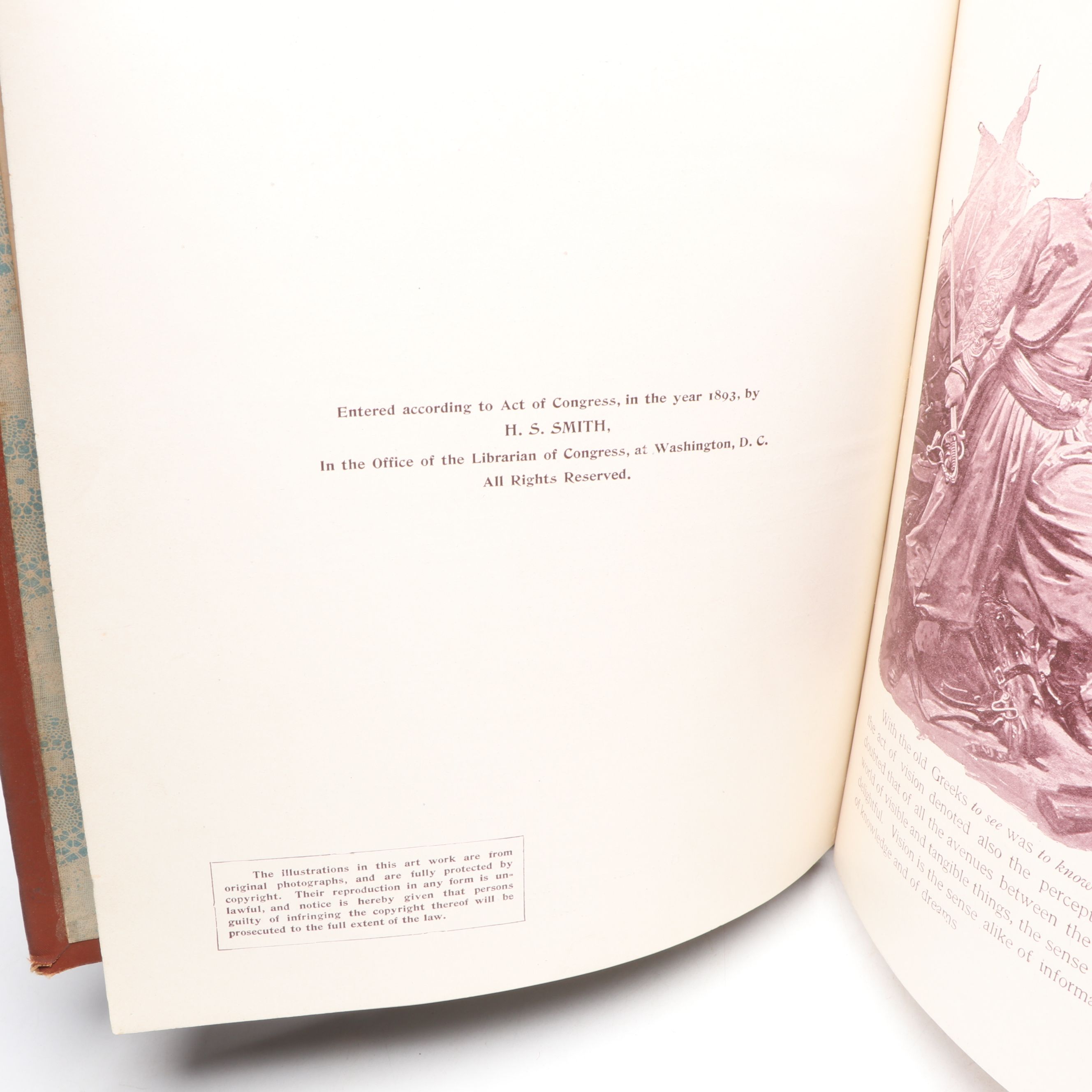 "Character Sketches of Romance and Fiction" Series with Photo Book, Late 19th C.