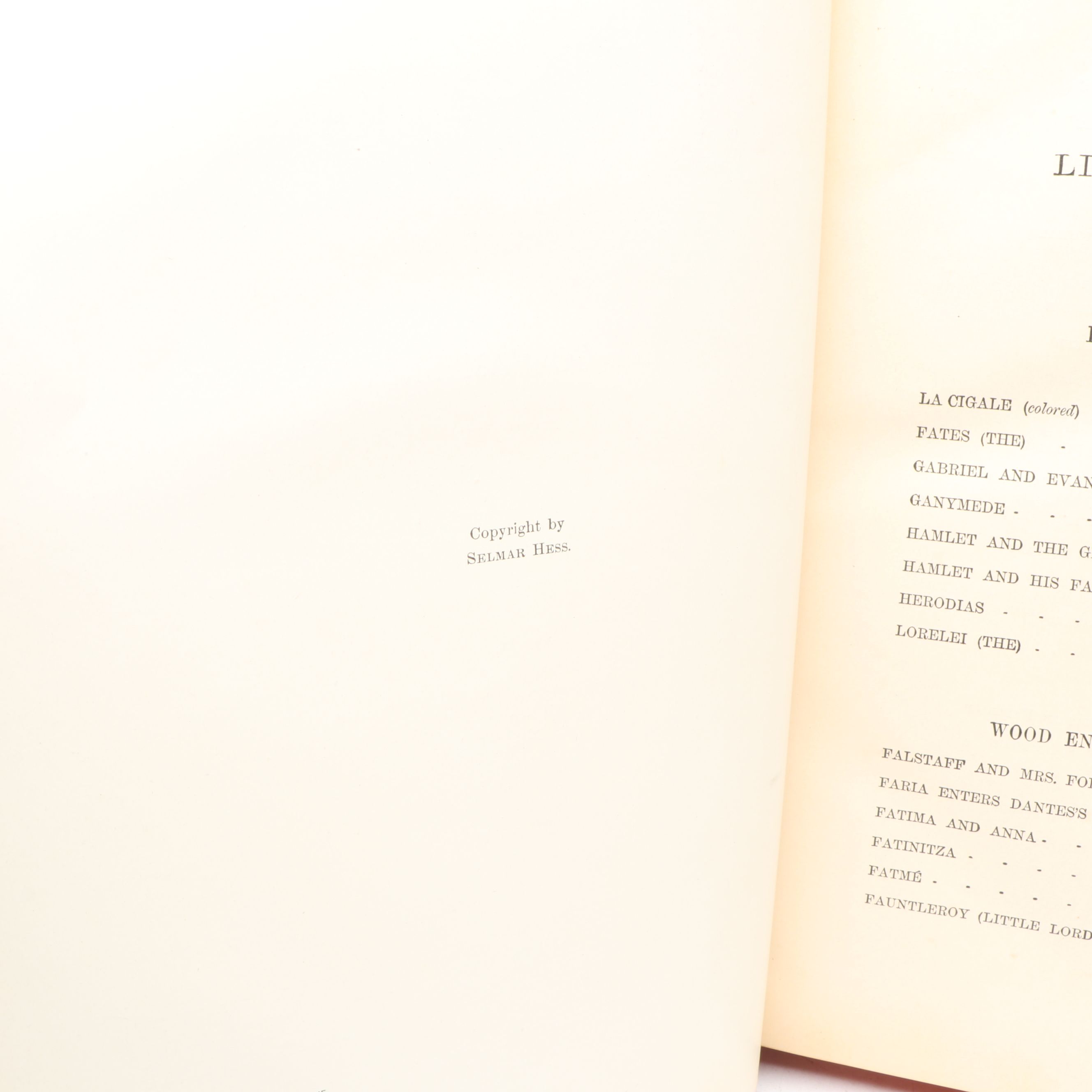 "Character Sketches of Romance and Fiction" Series with Photo Book, Late 19th C.