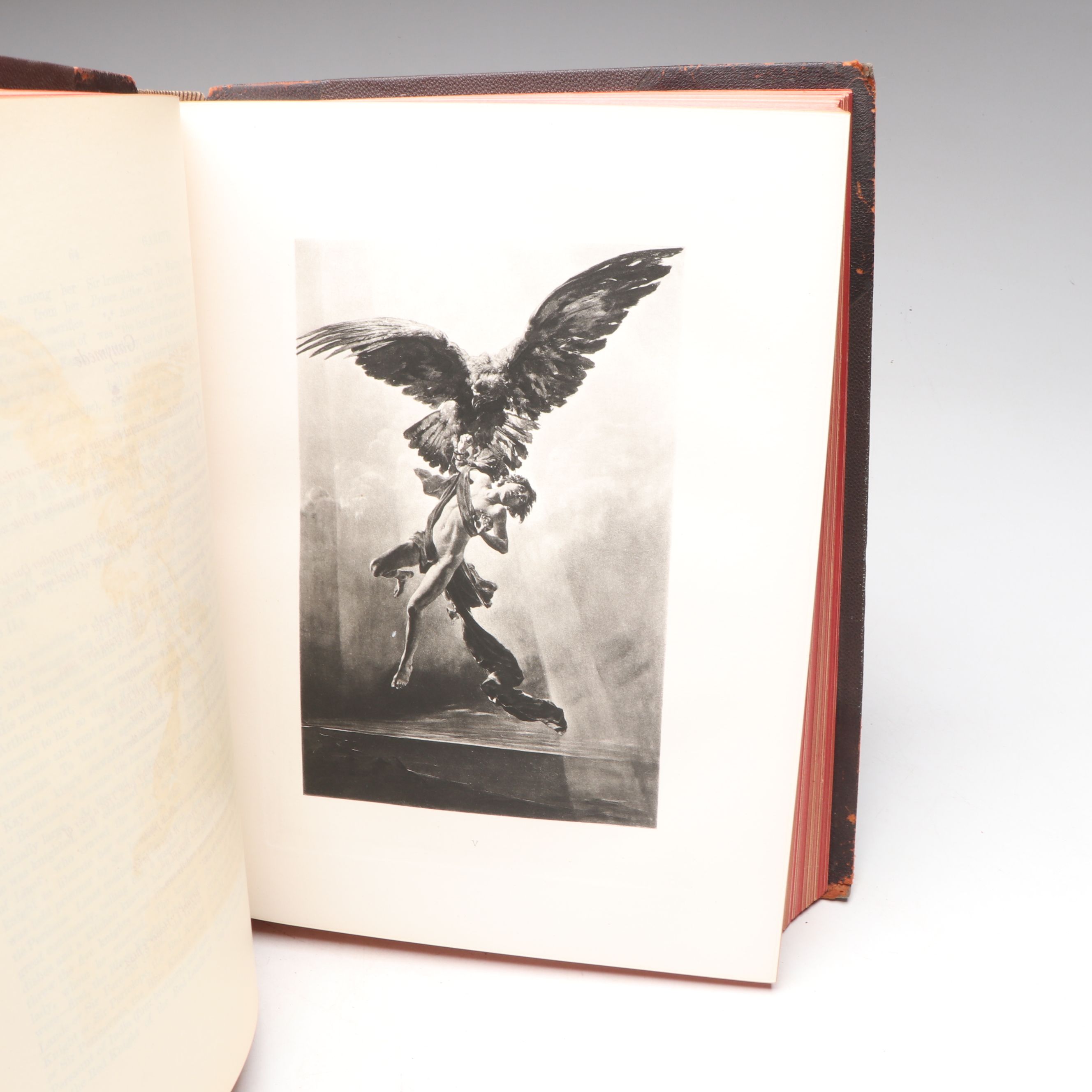 "Character Sketches of Romance and Fiction" Series with Photo Book, Late 19th C.