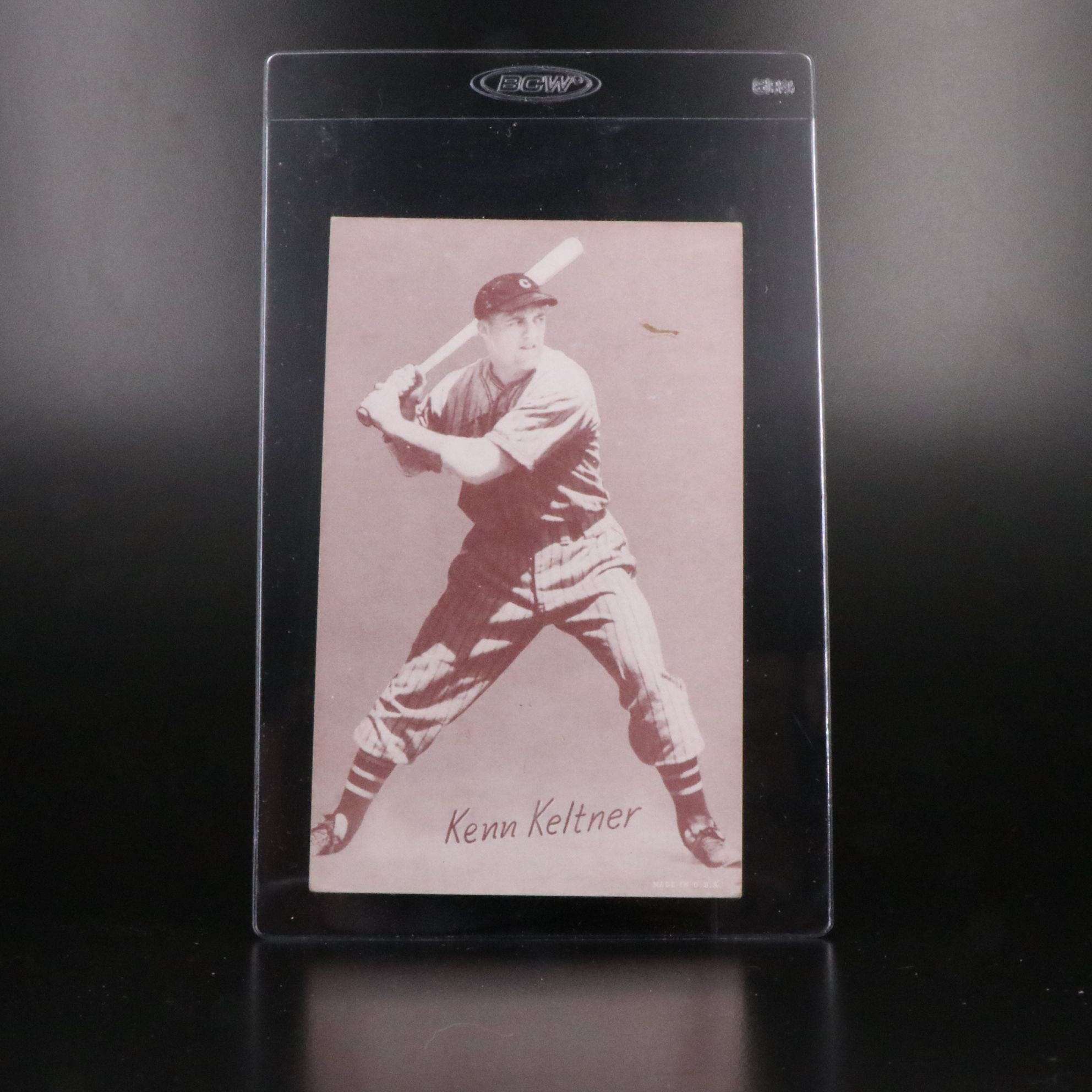 Baseball Exhibit Cards with Hank Aaron, Ted Williams, and More, Mid-20th Century