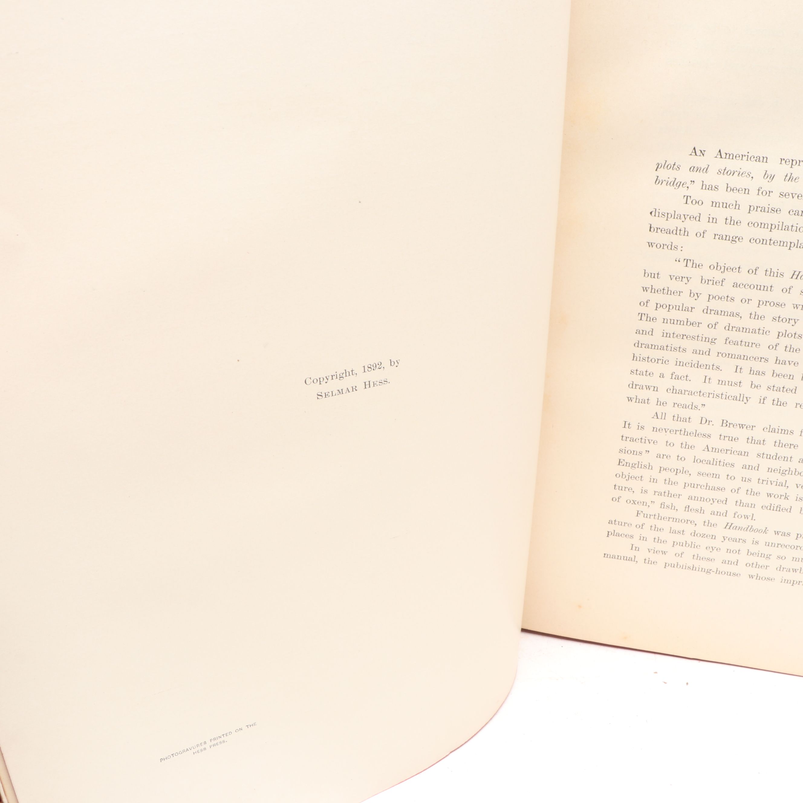 "Character Sketches of Romance and Fiction" Series with Photo Book, Late 19th C.