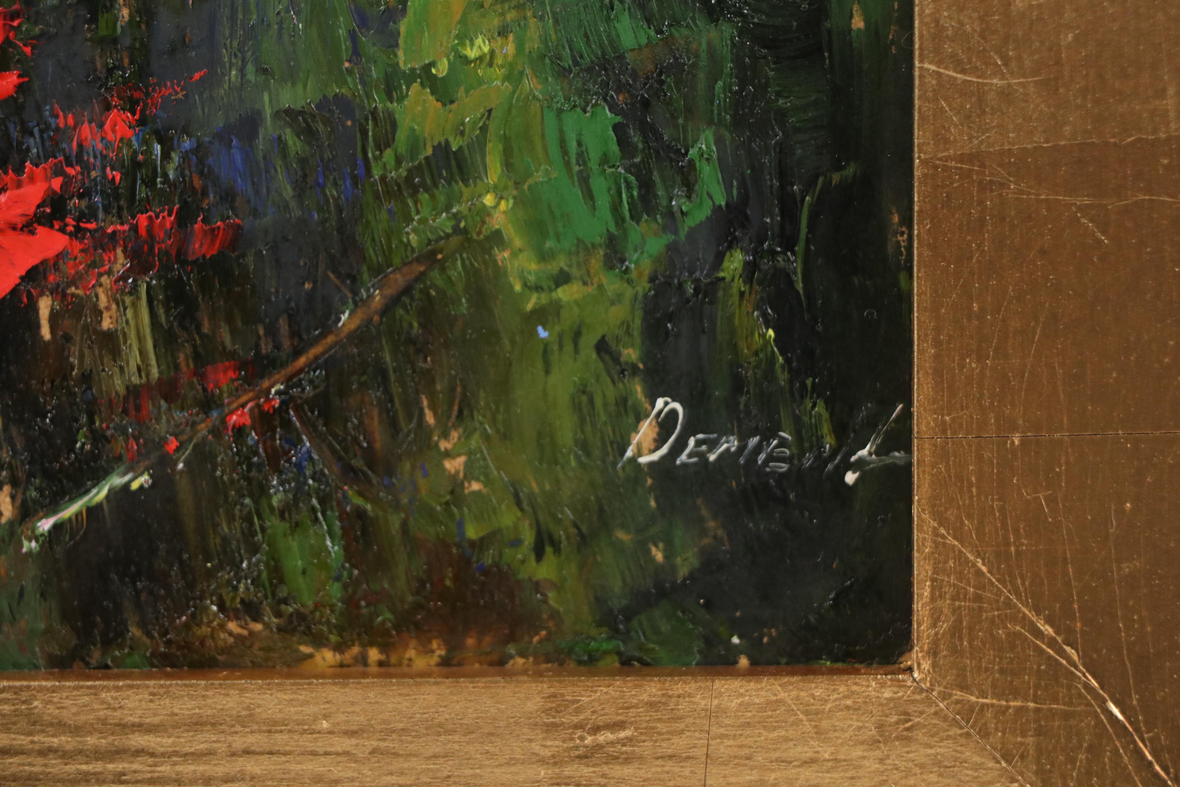 Natalia Demenko Poppy Field Landscape Oil Painting