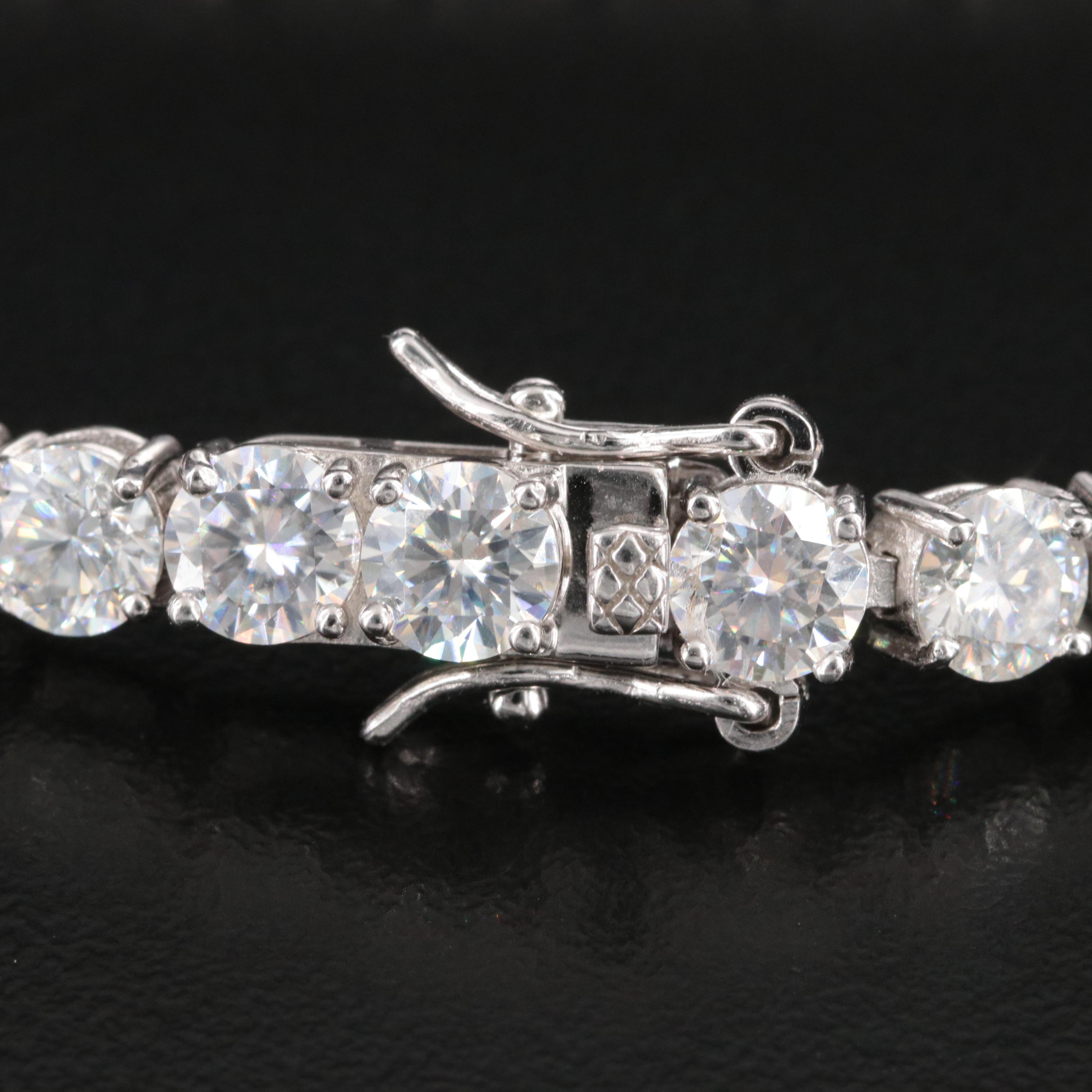 Sterling Moissanite Bracelet