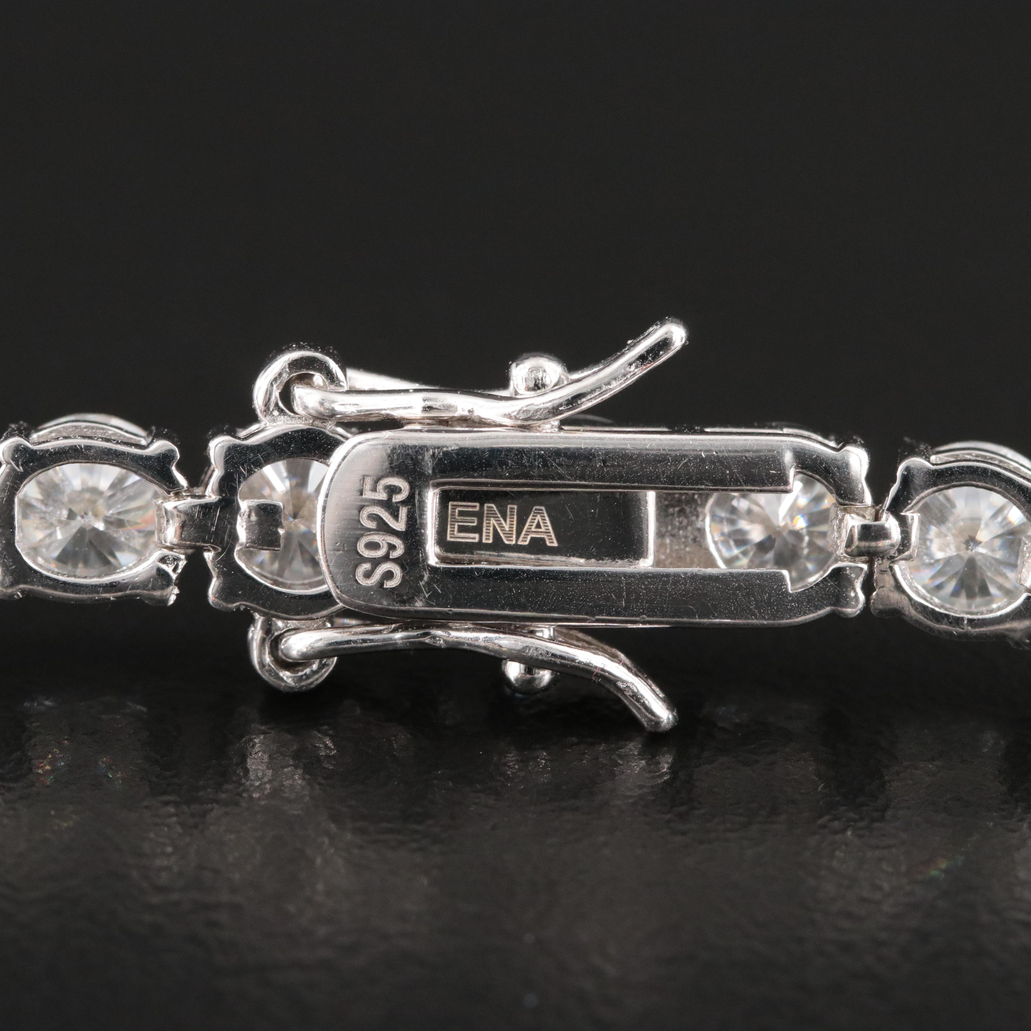 Sterling Moissanite Bracelet