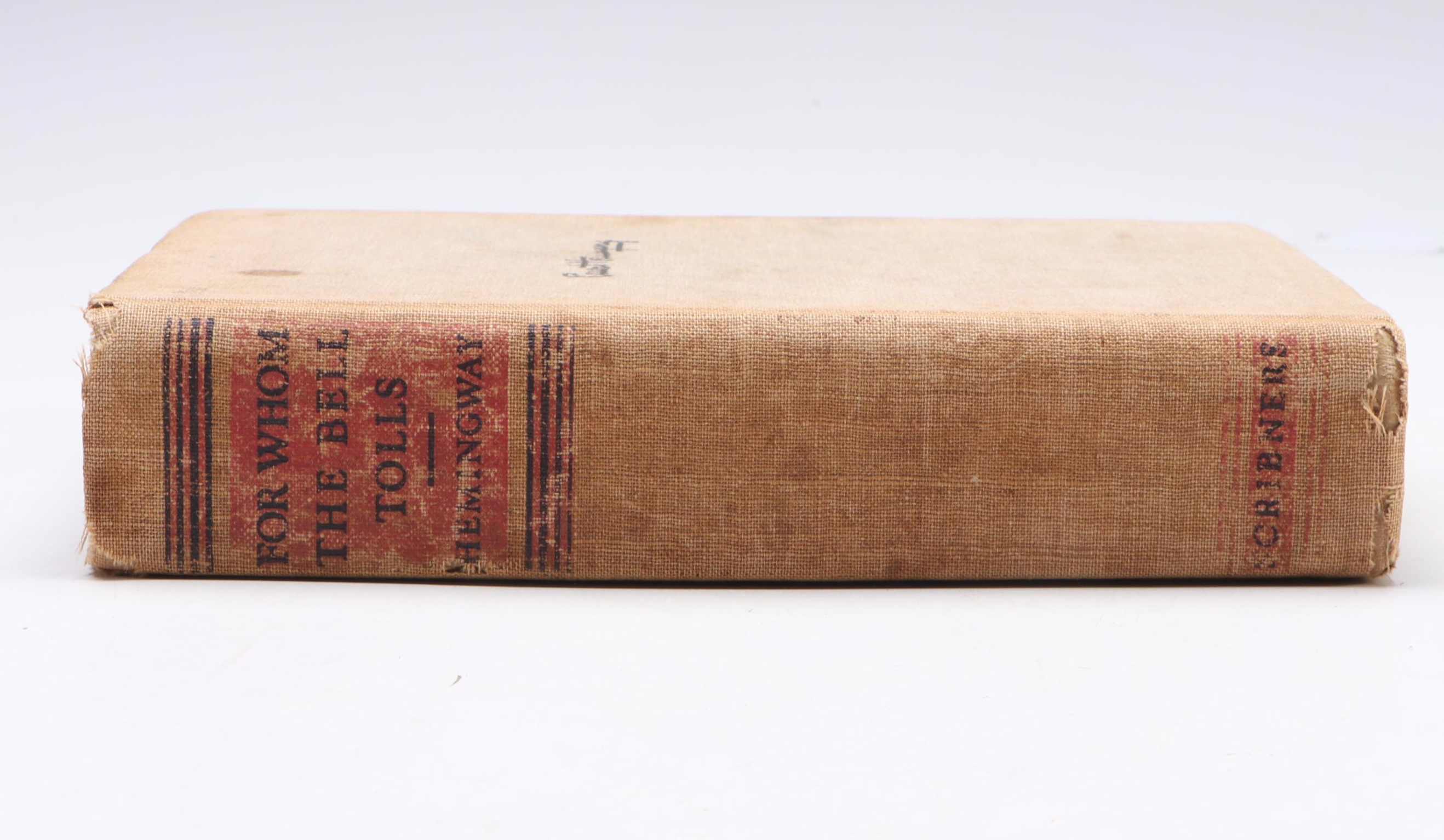 First Printing "For Whom the Bell Tolls" by Ernest Hemingway, 1940