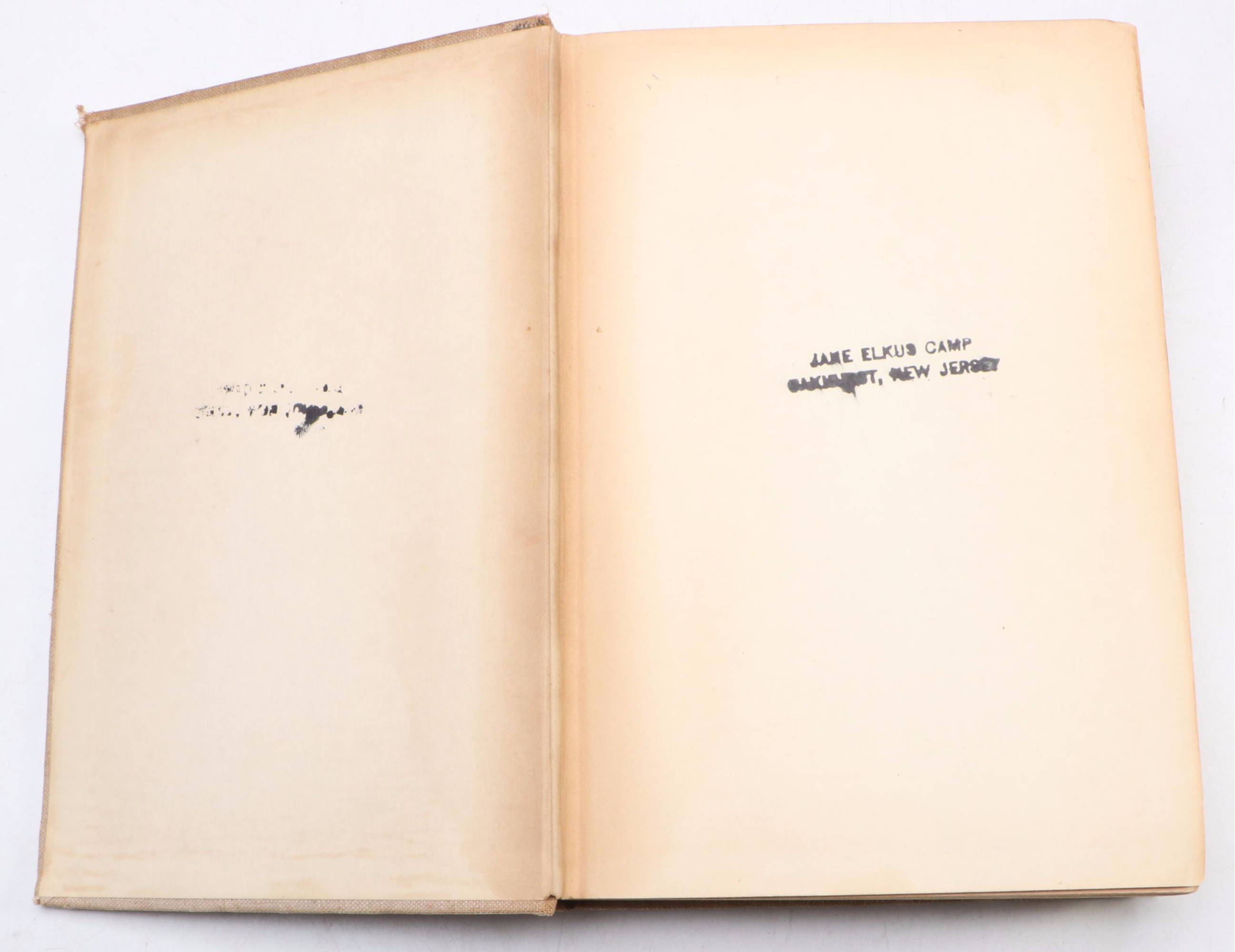First Printing "For Whom the Bell Tolls" by Ernest Hemingway, 1940