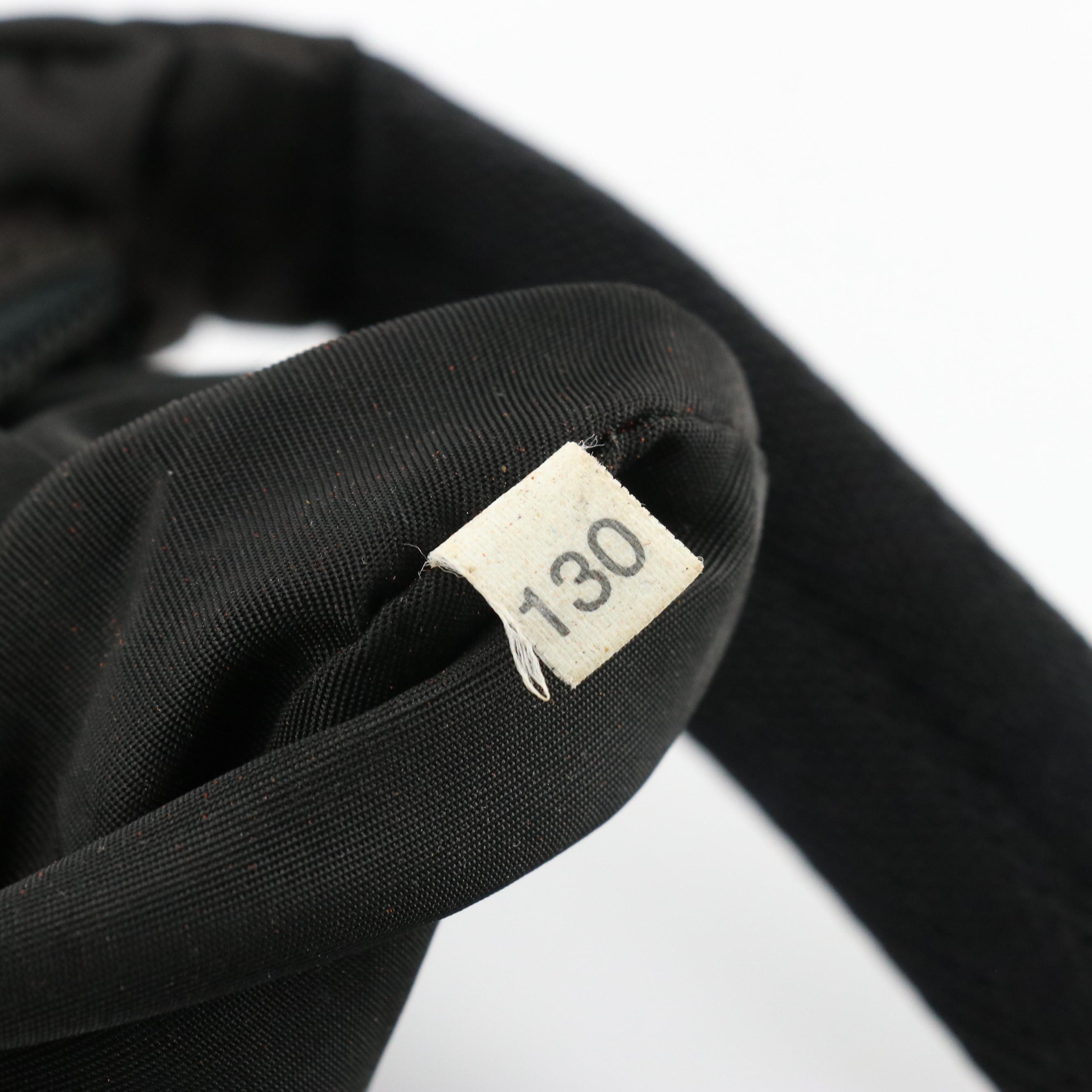 Prada Mini Zippered Shoulder Bag in Black Tessuto Nylon