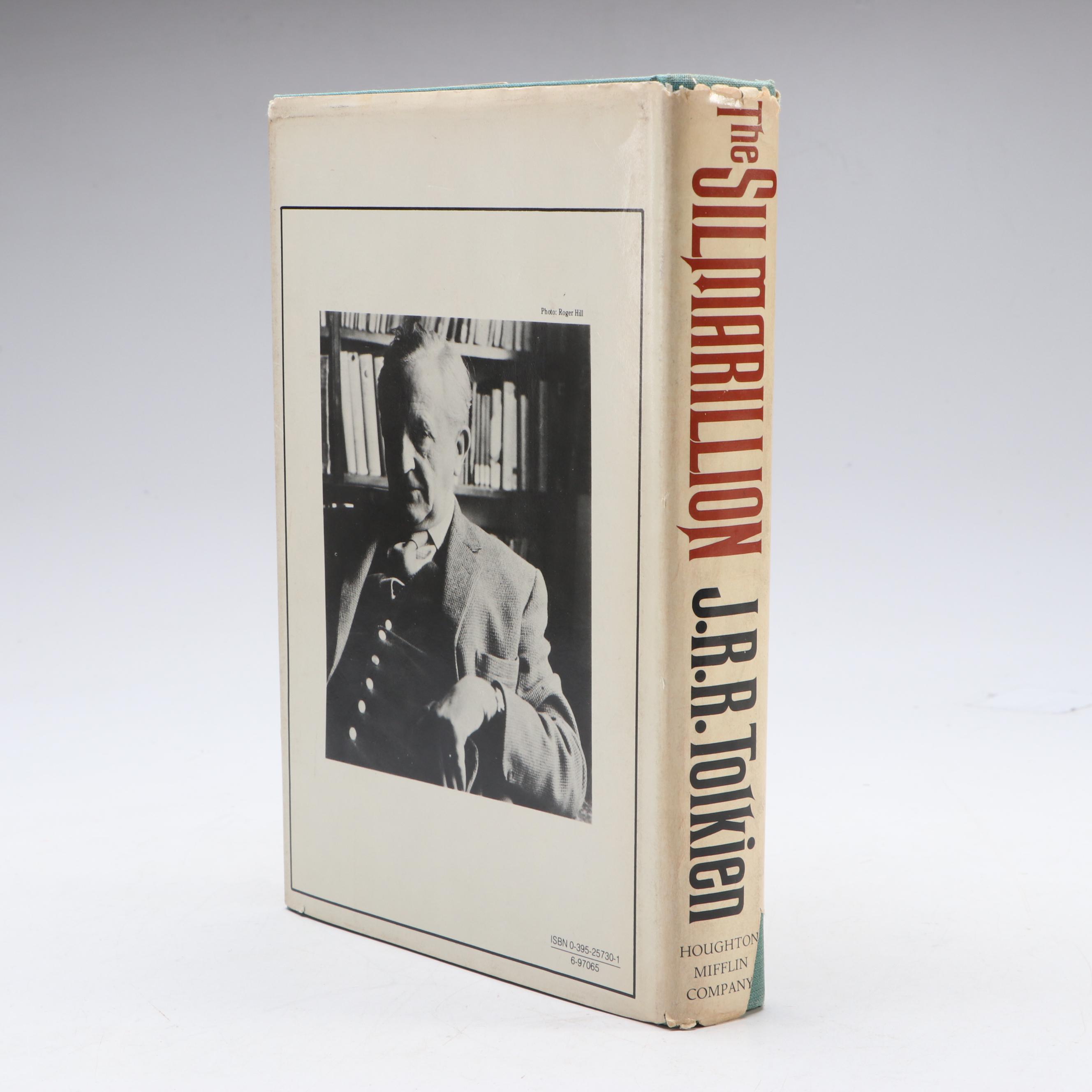First American Edition "The Silmarillion" by J. R. R. Tolkien with Map, 1977