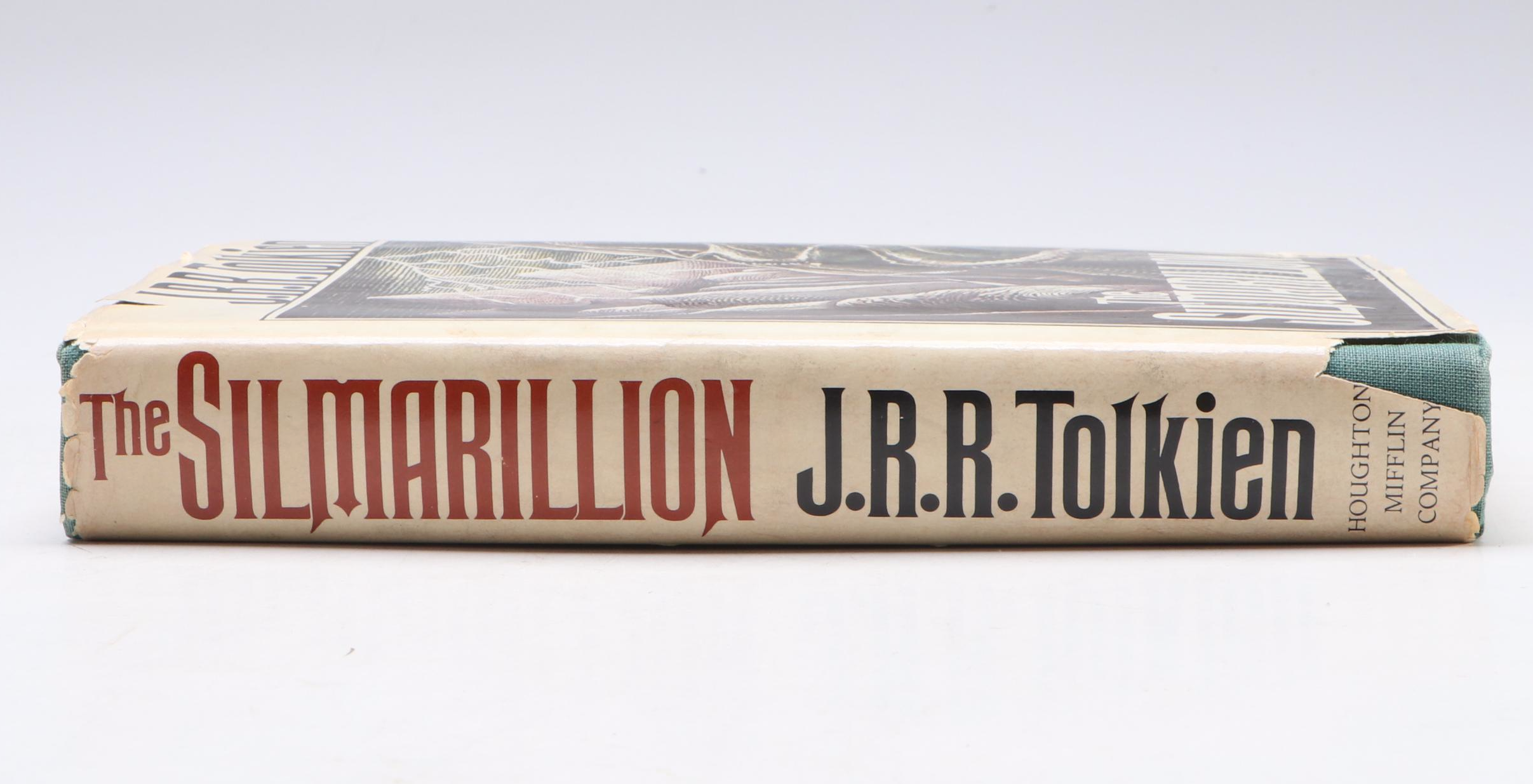 First American Edition "The Silmarillion" by J. R. R. Tolkien with Map, 1977