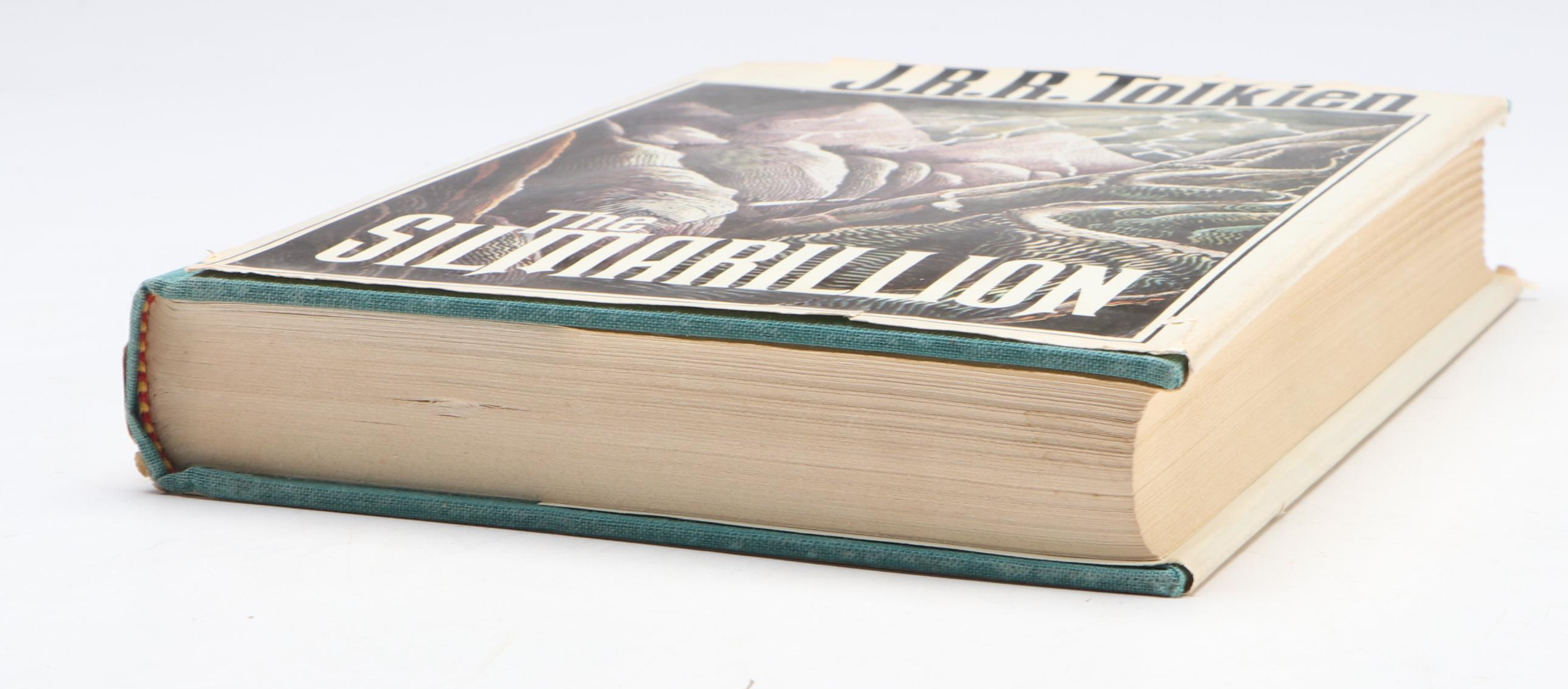 First American Edition "The Silmarillion" by J. R. R. Tolkien with Map, 1977