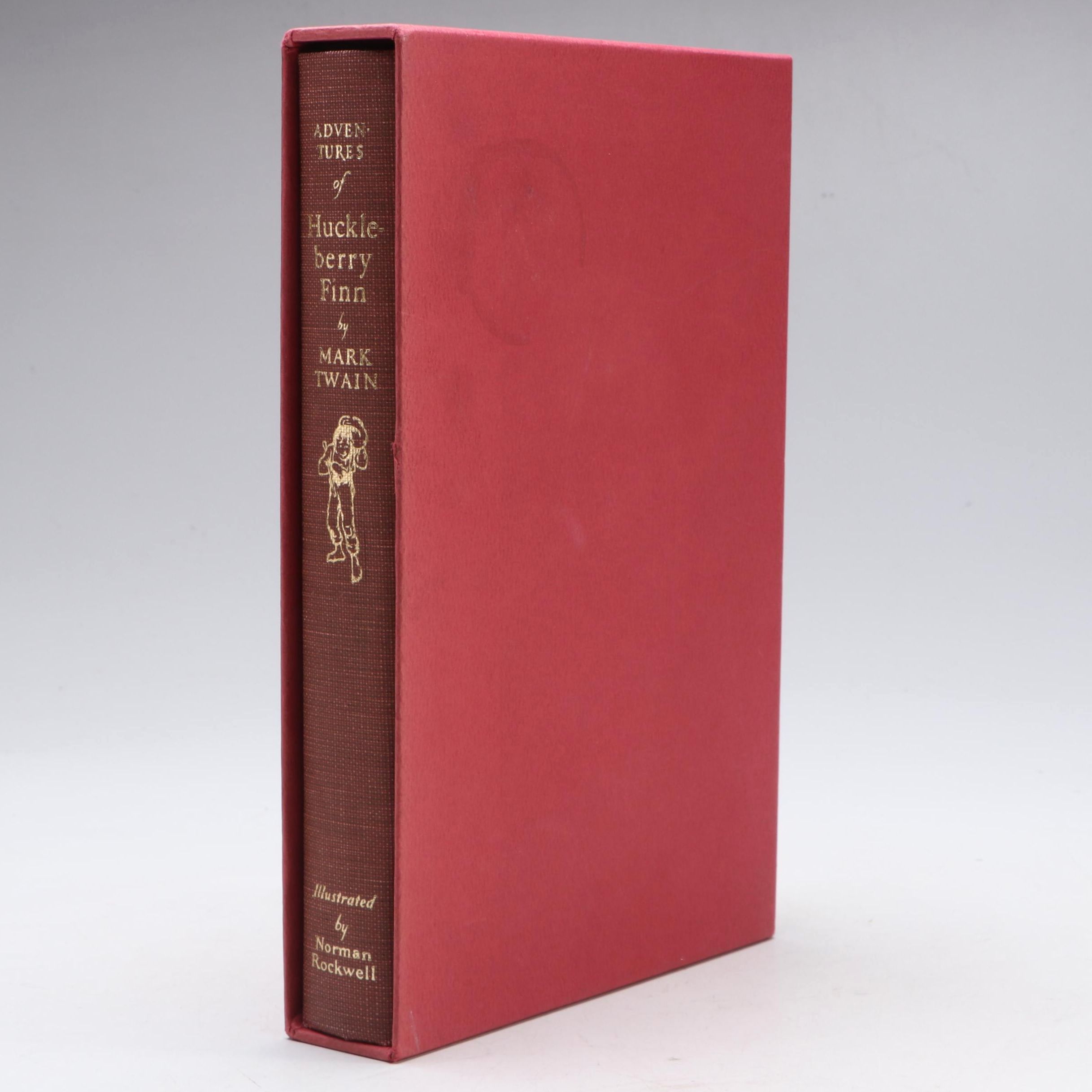 Norman Rockwell Illustrated "Adventures of Huckleberry Finn" by Mark Twain, 1968