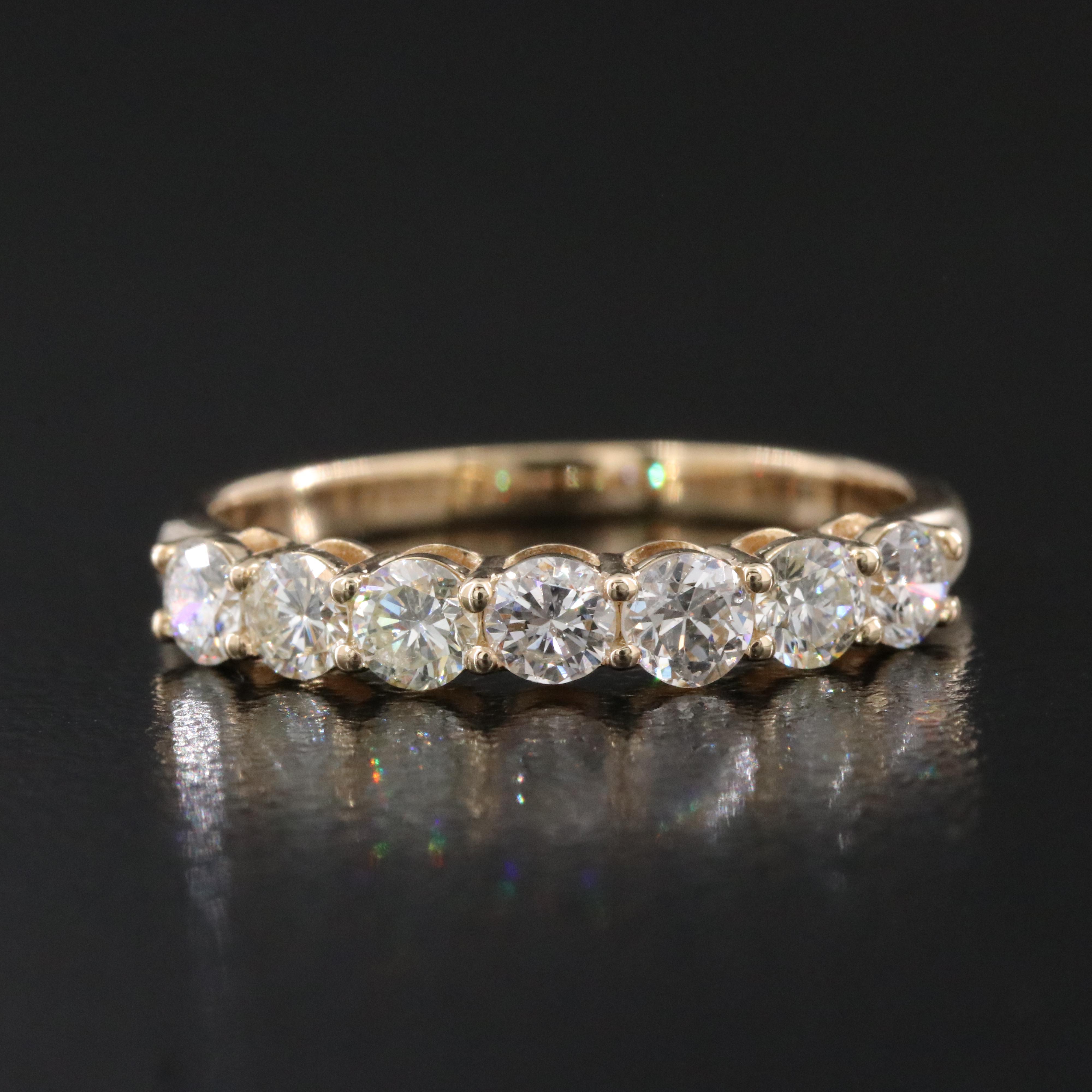 14K 0.88 CTW Diamond Ring