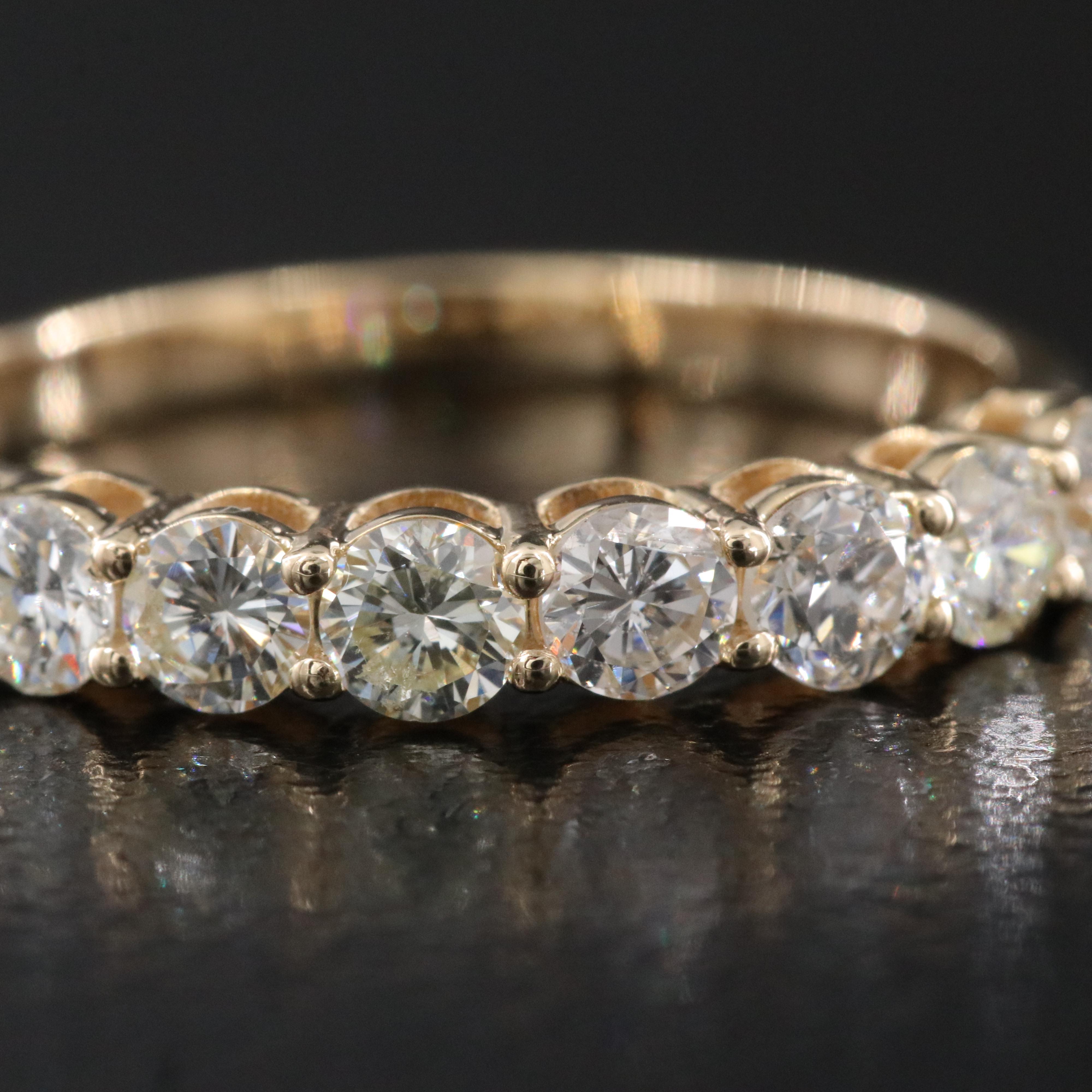 14K 0.88 CTW Diamond Ring