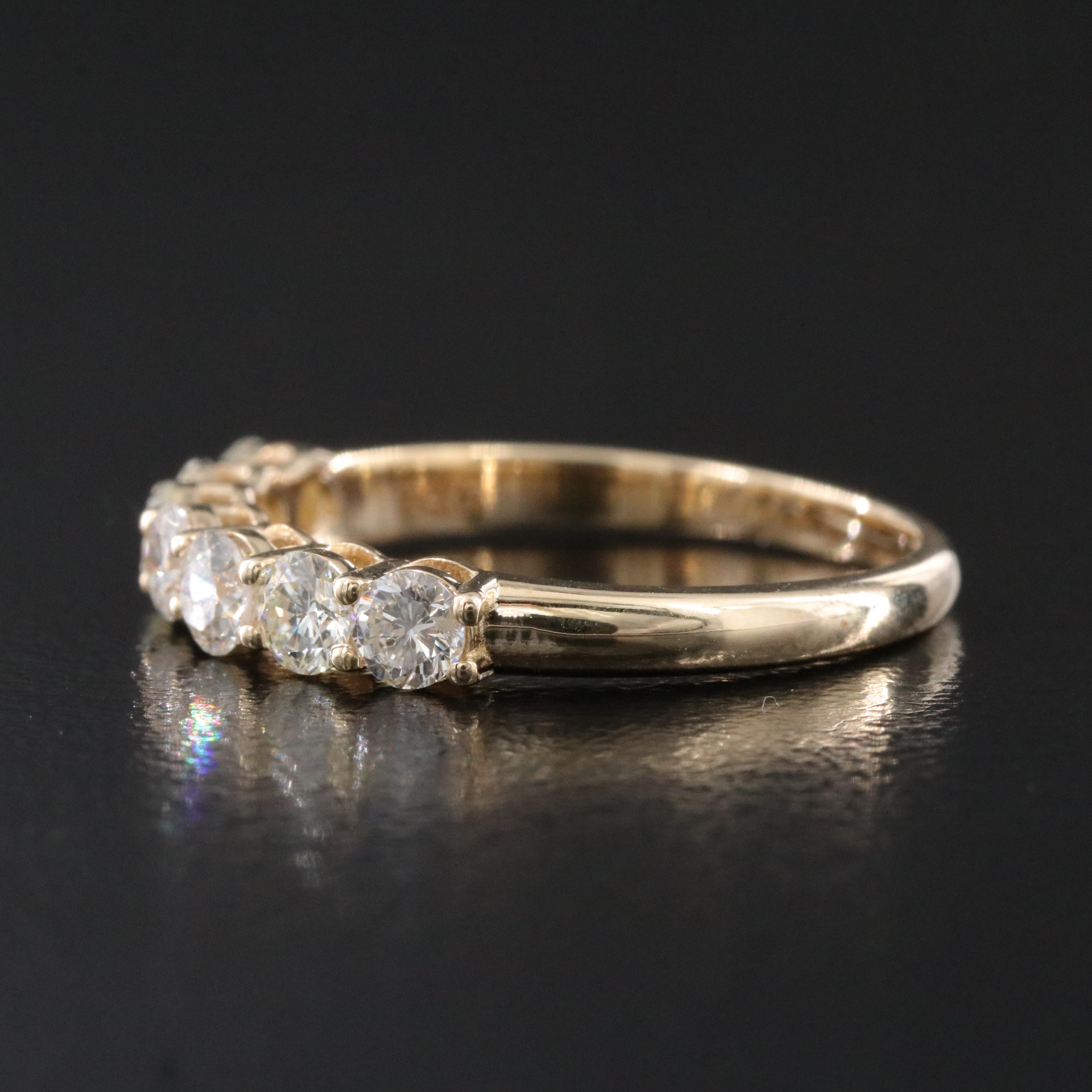 14K 0.88 CTW Diamond Ring