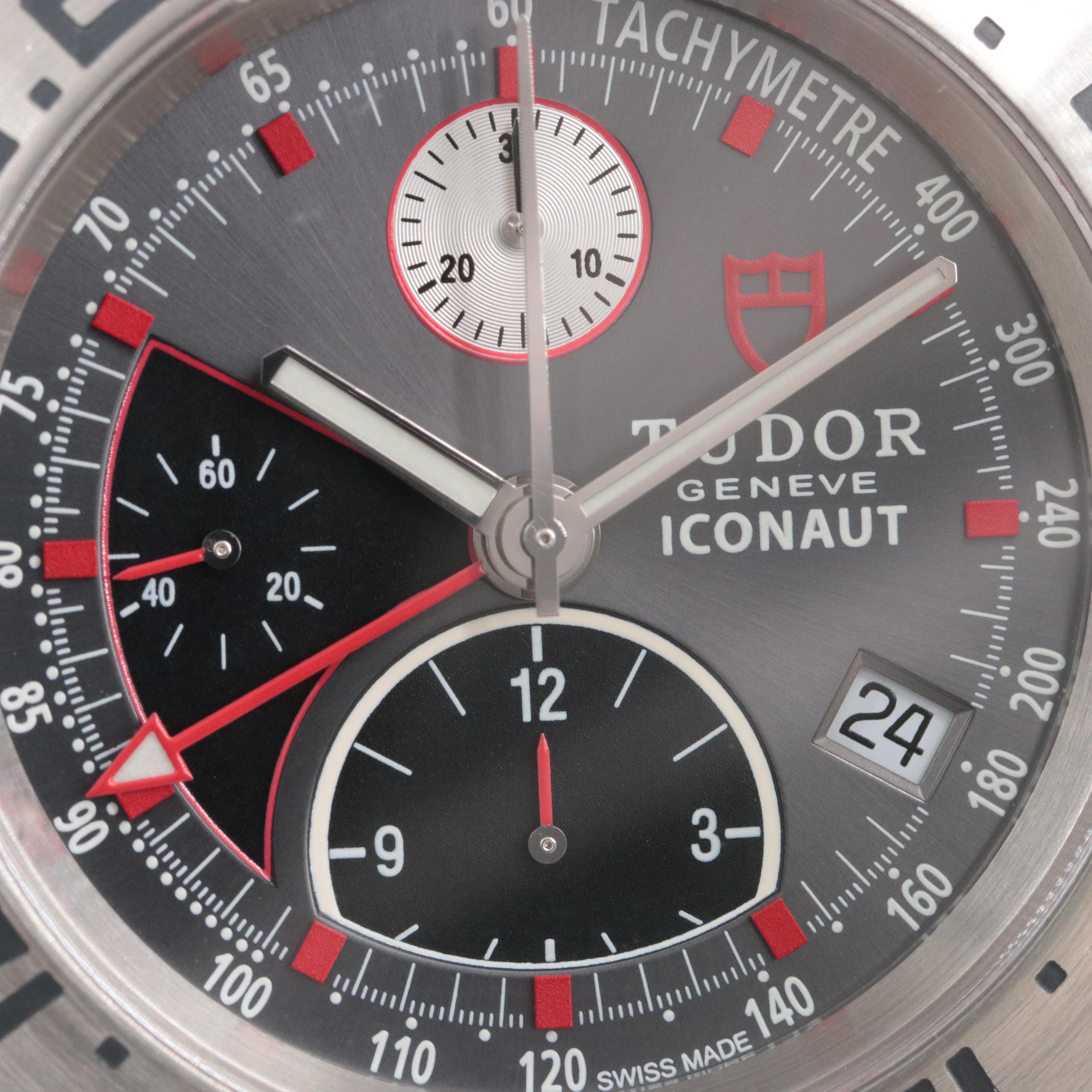 Tudor Iconaut Chronograph Grey Steel Automatic Wristwatch