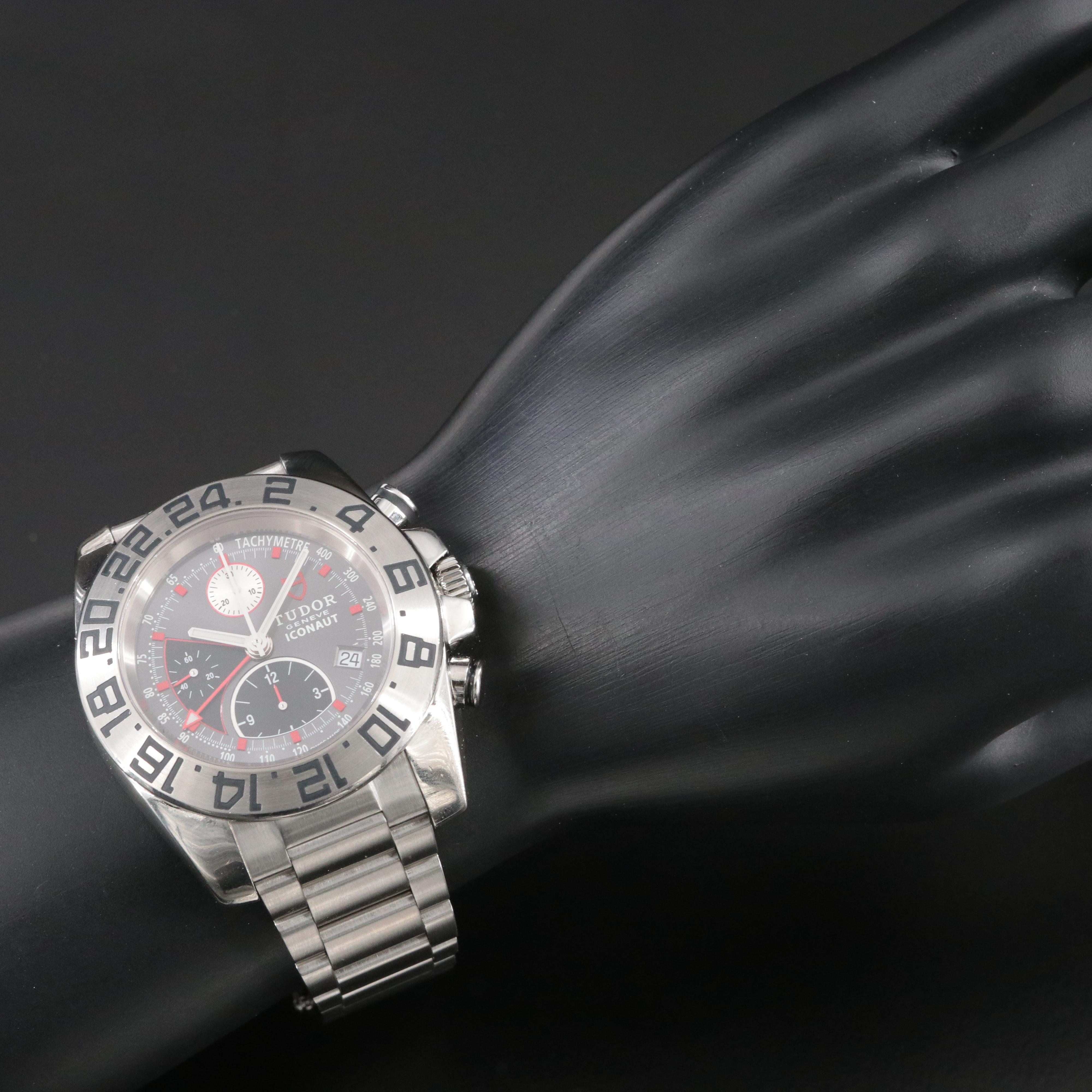 Tudor Iconaut Chronograph Grey Steel Automatic Wristwatch