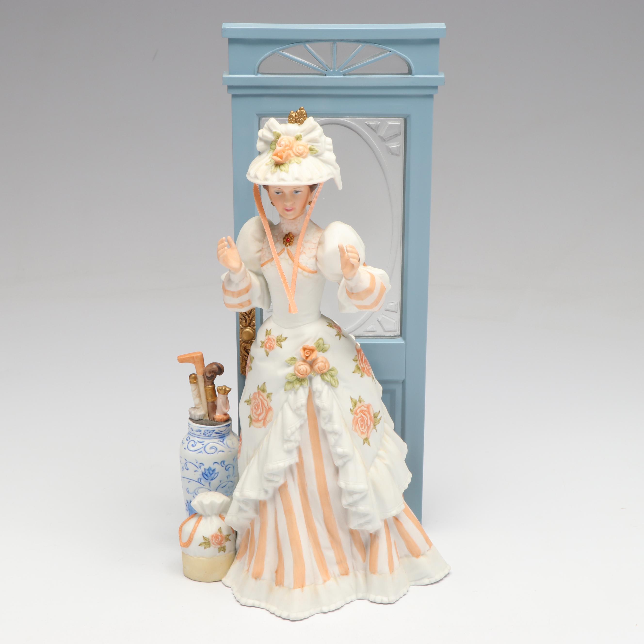 Avon President's Club "Albee Award" Porcelain Figures